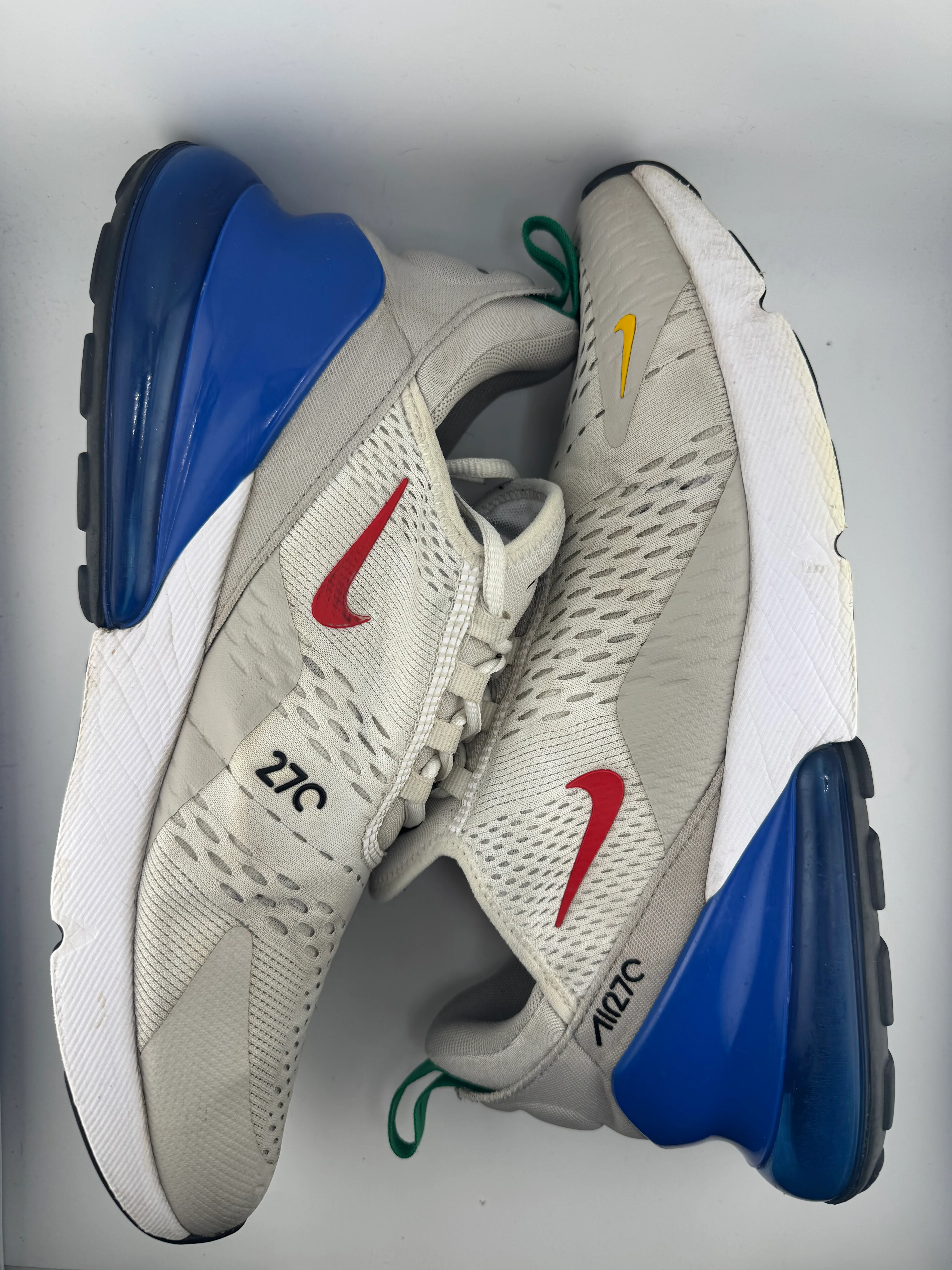 Nike Air Max 270 White Game Royal - Joey Sneakers