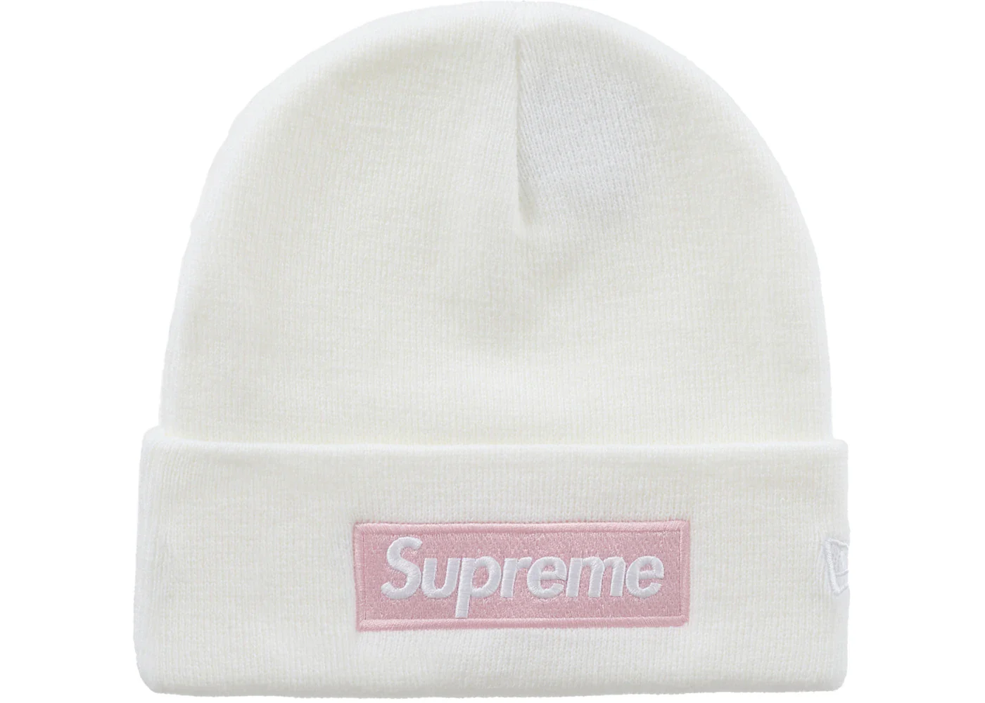 Supreme New Era Box Logo Beanie (FW25) White - Joey Sneakers