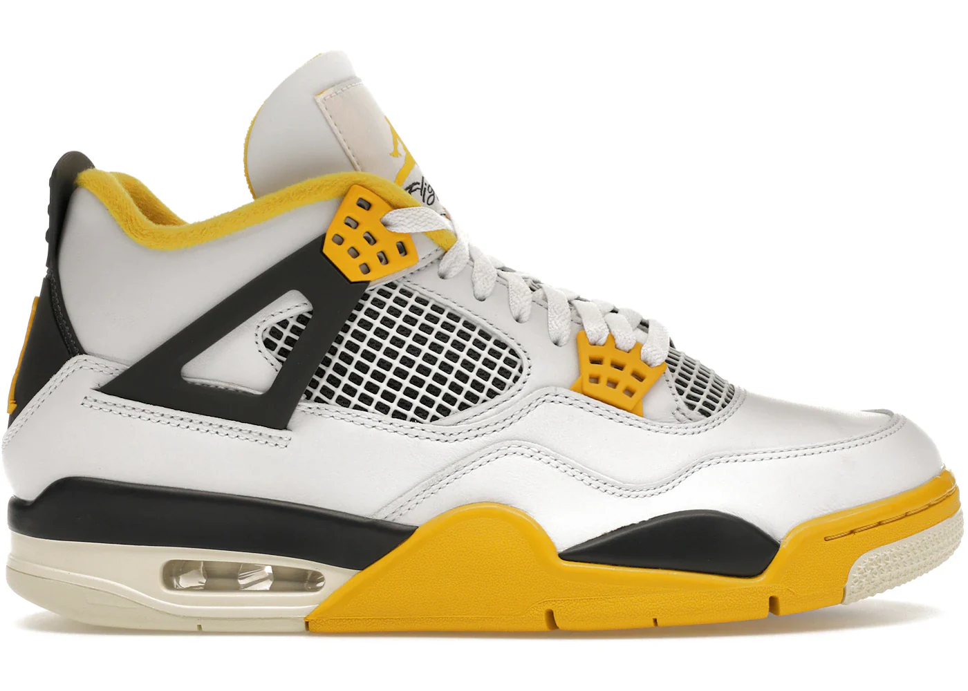 Jordan 4 Retro Vivid Sulfur (Women's) - Joey Sneakers