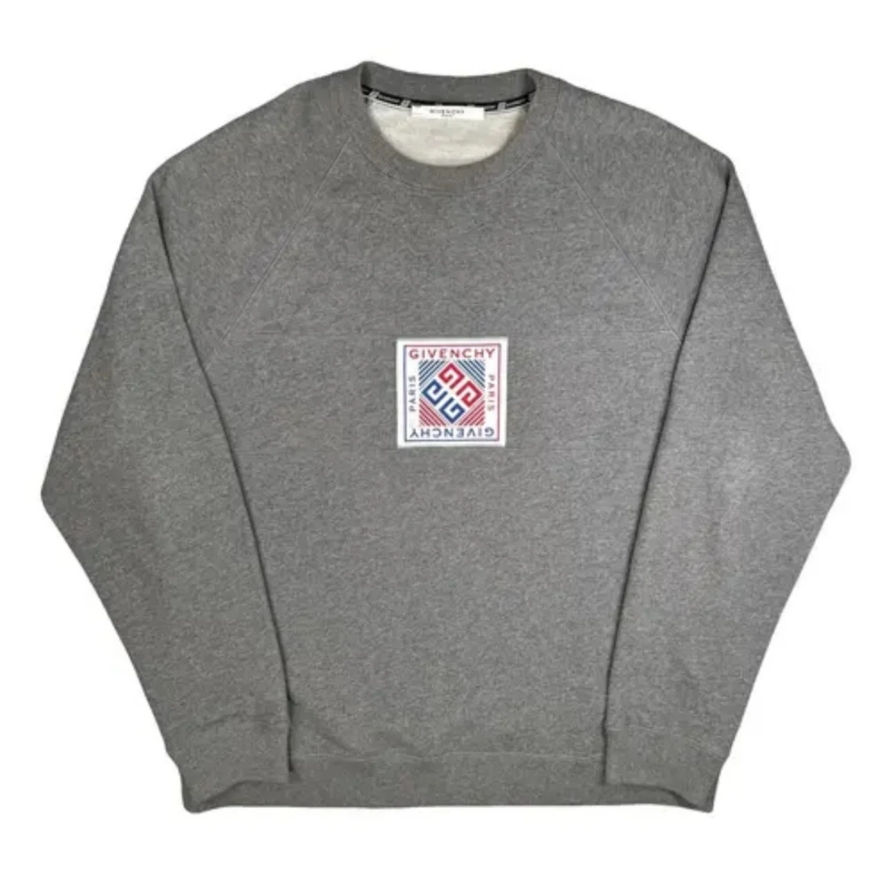 Givenchy Stamp Logo Crewneck Grey - Joey Sneakers