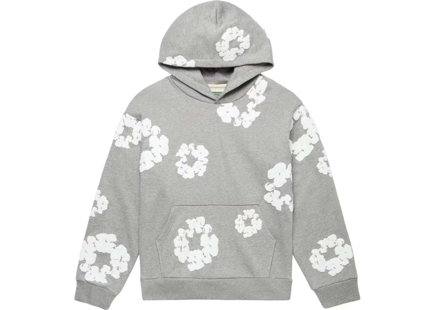 Denim Tears The Cotton Wreath Sweatshirt Grey - Joey Sneakers