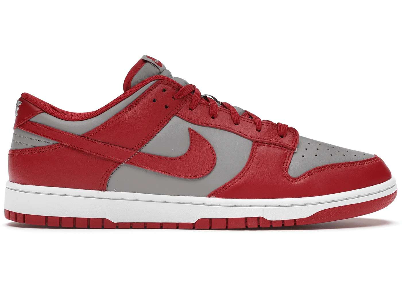 Nike Dunk Low Retro Medium Grey Varsity Red UNLV (2021) - Joey Sneakers