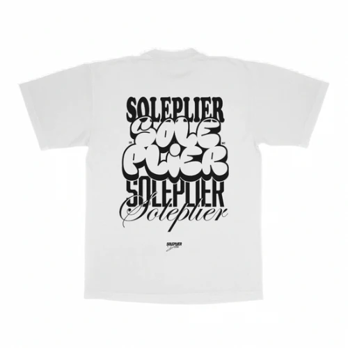SOLEPLIER Fonts Tee White - Joey Sneakers