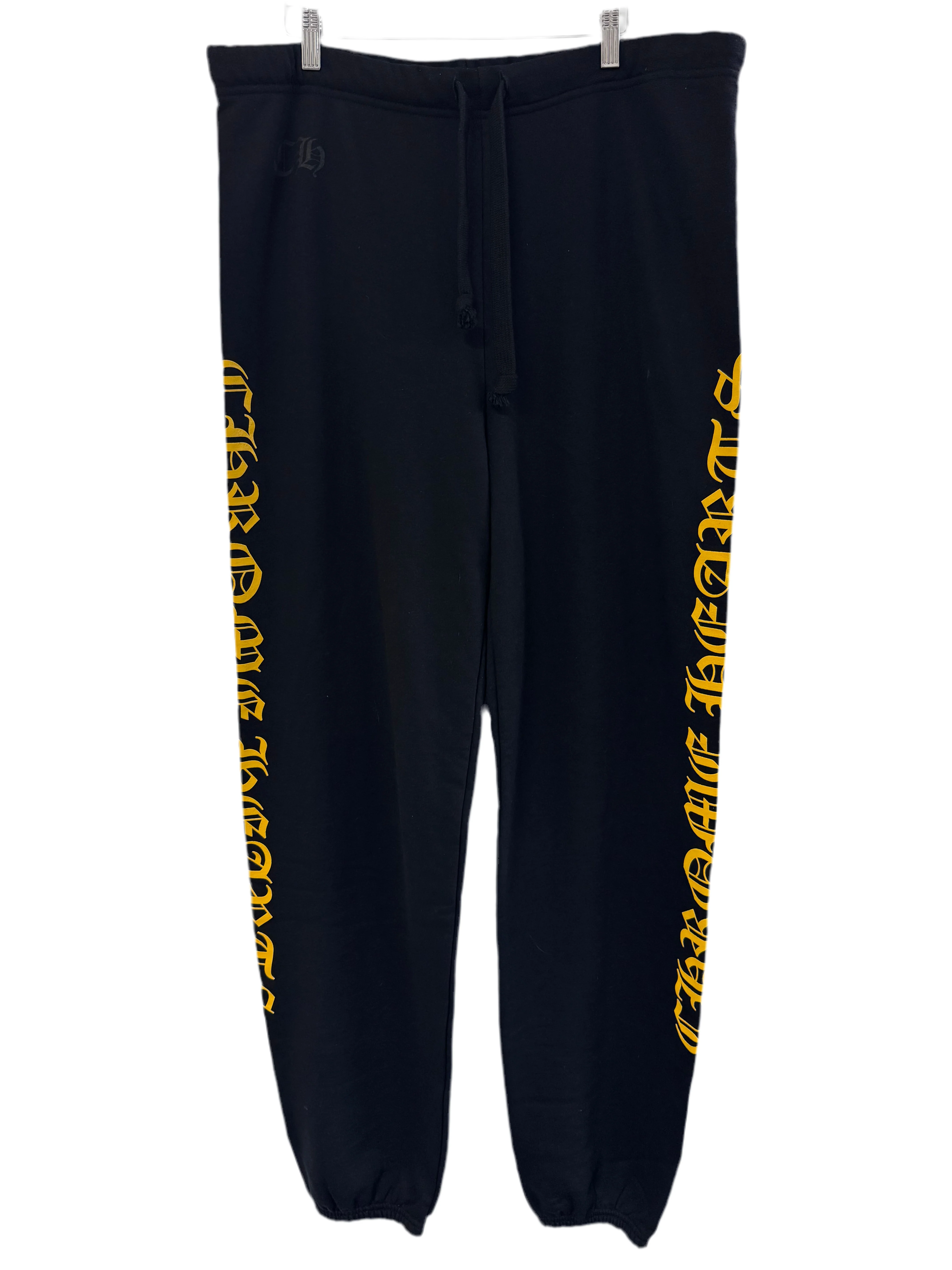 Chrome Hearts Sweatpants Black/Yellow - Joey Sneakers