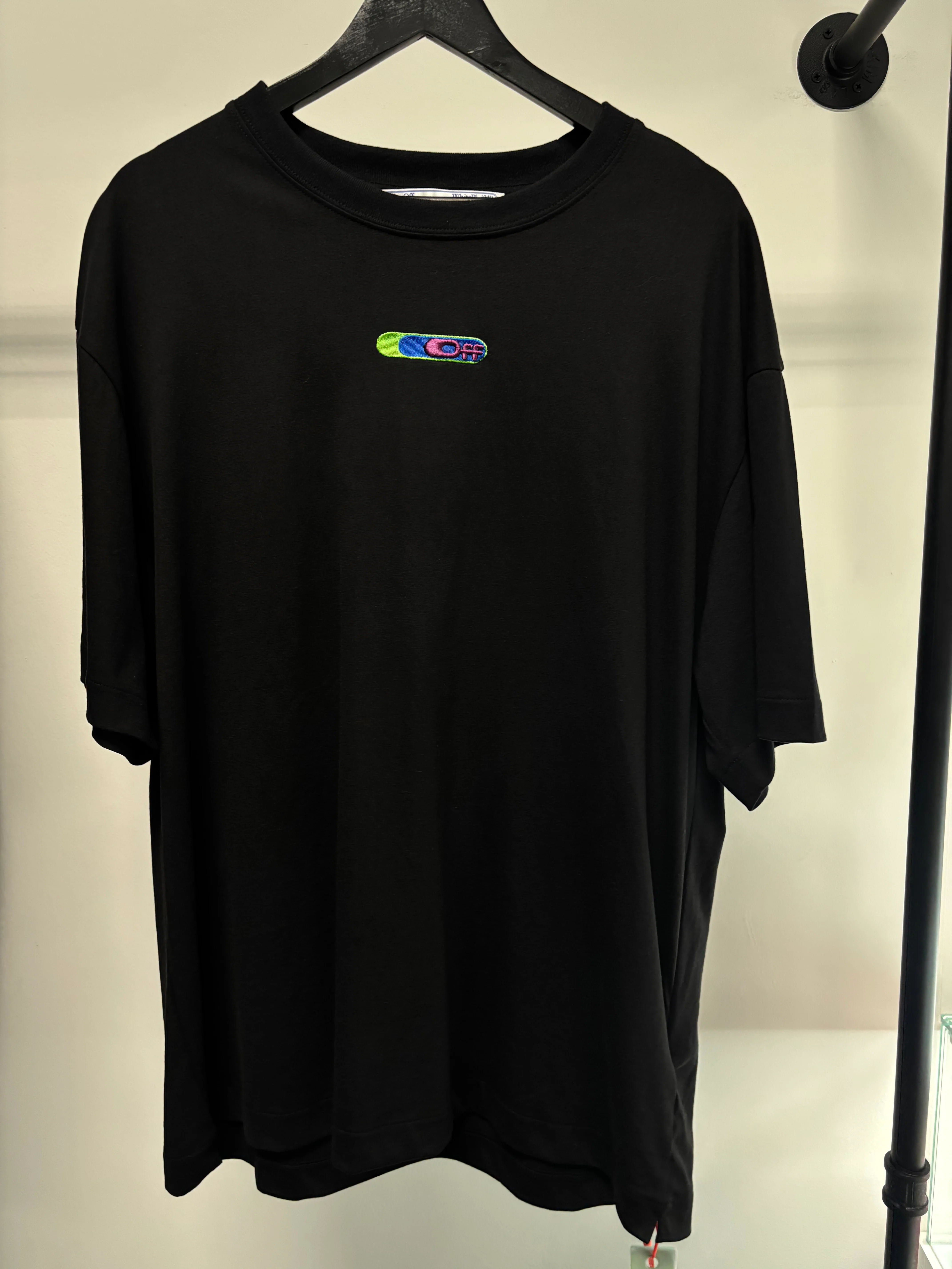 OFF-WHITE Weed Arrows Oversized T-Shirt Black/Green - Joey Sneakers