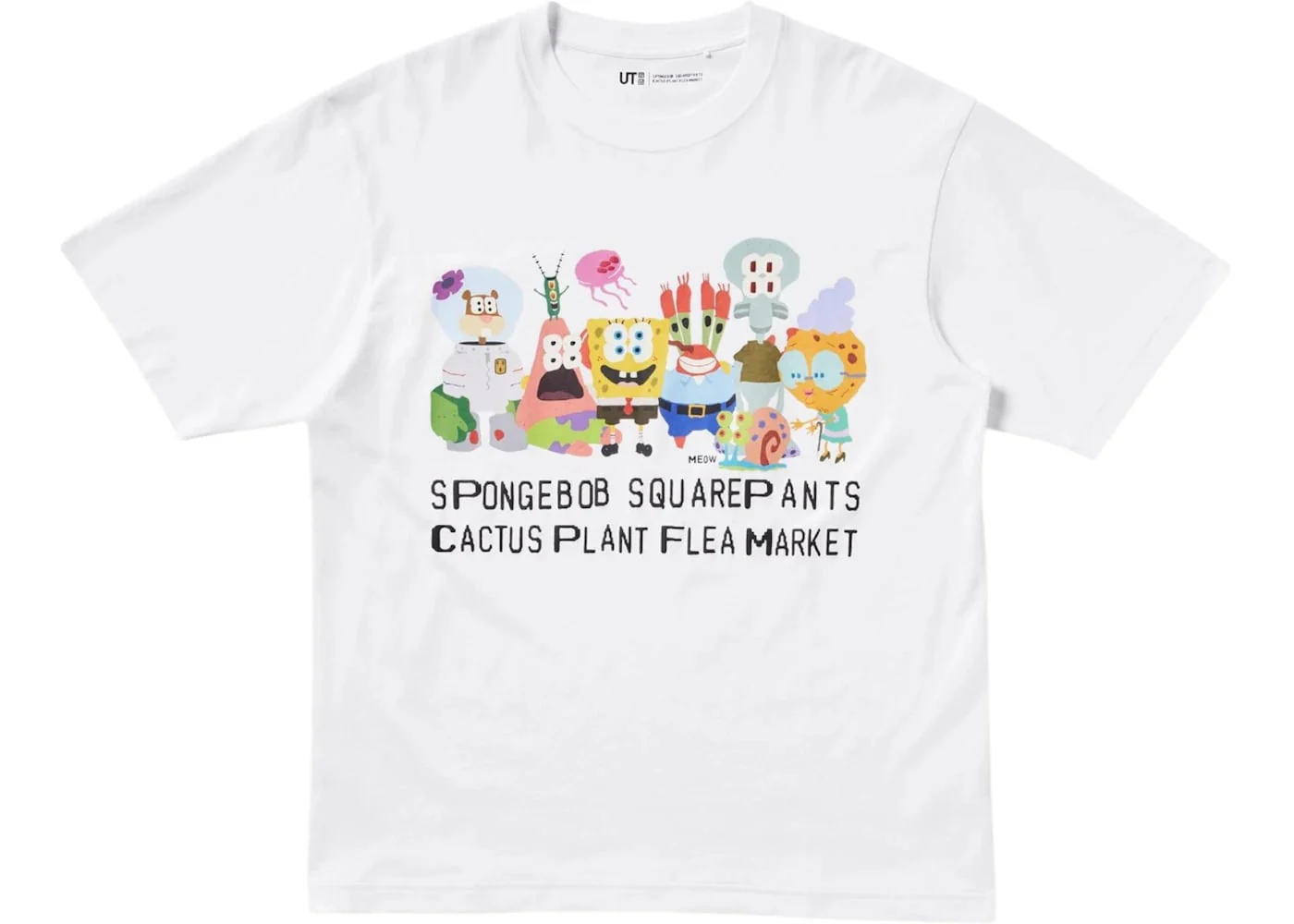 Uniqlo x CPFM Spongebob Squarepants UT Graphic II T-Shirt White - Joey Sneakers