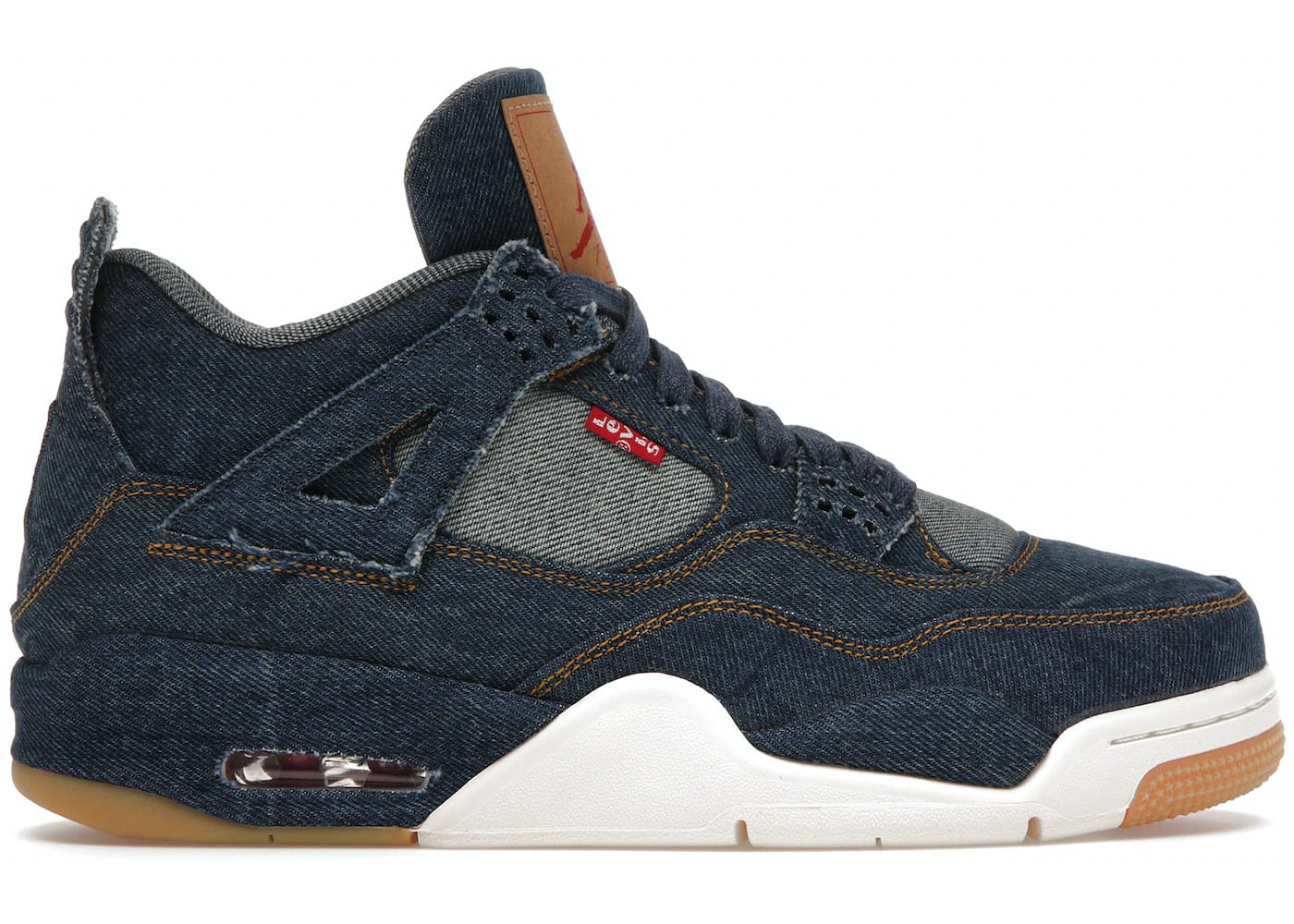 Jordan 4 Retro Levi's Denim (Tag with Levi's Logo) - Joey Sneakers