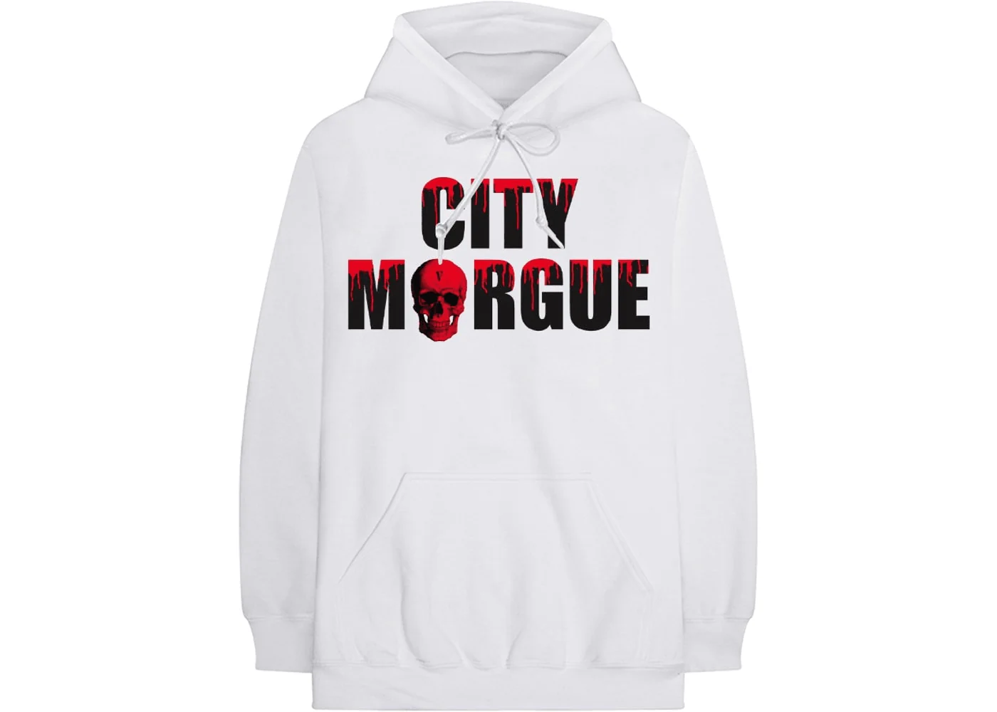 City Morgue x Vlone Dogs Hoodie White - Joey Sneakers