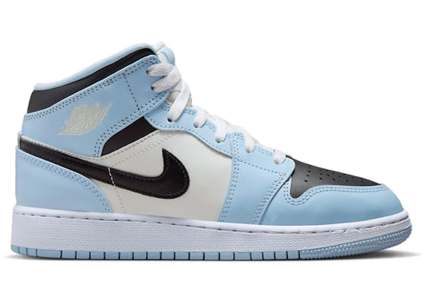 Jordan 1 Mid Ice Blue (GS) - Joey Sneakers