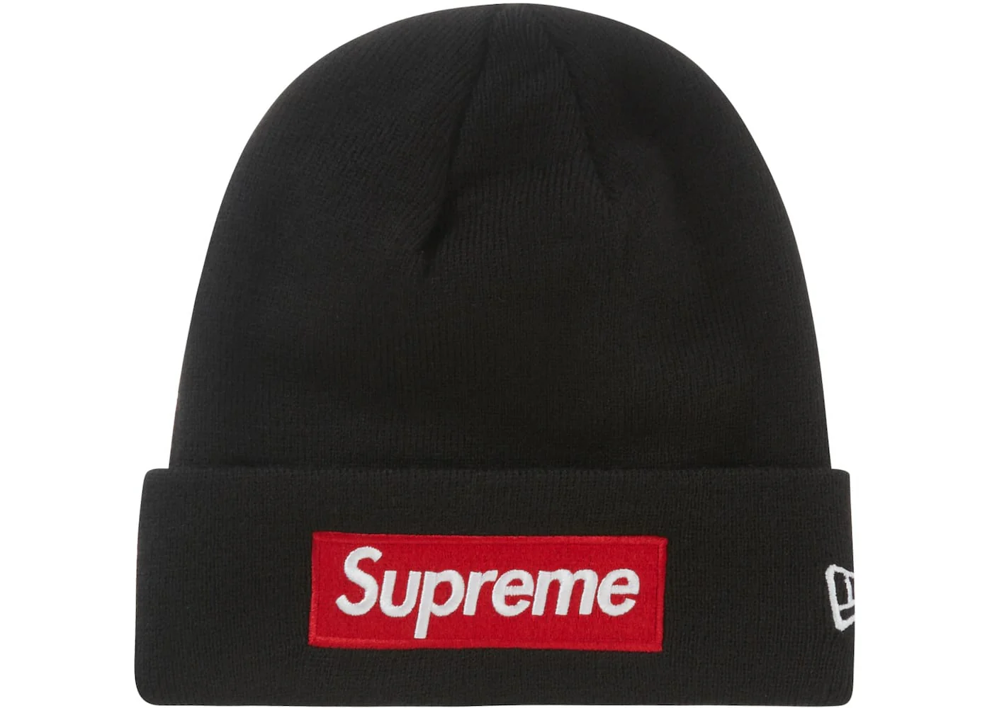 Supreme New Era Box Logo Beanie (FW22) Black - Joey Sneakers