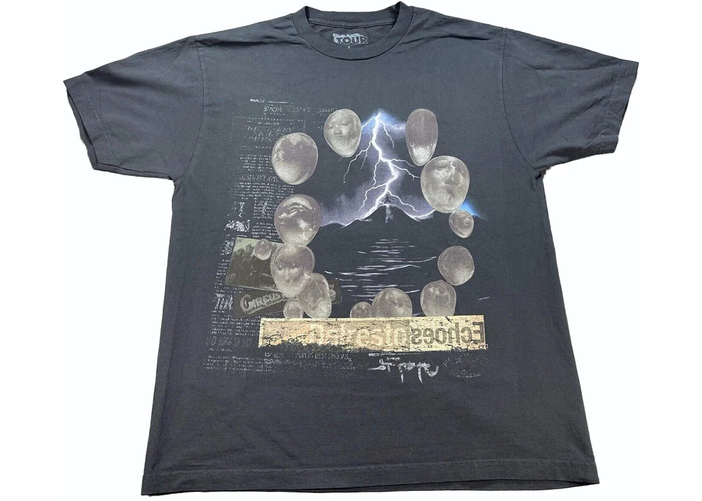 Travis Scott Utopia Echoes Circus Maximus Tee Black - Joey Sneakers