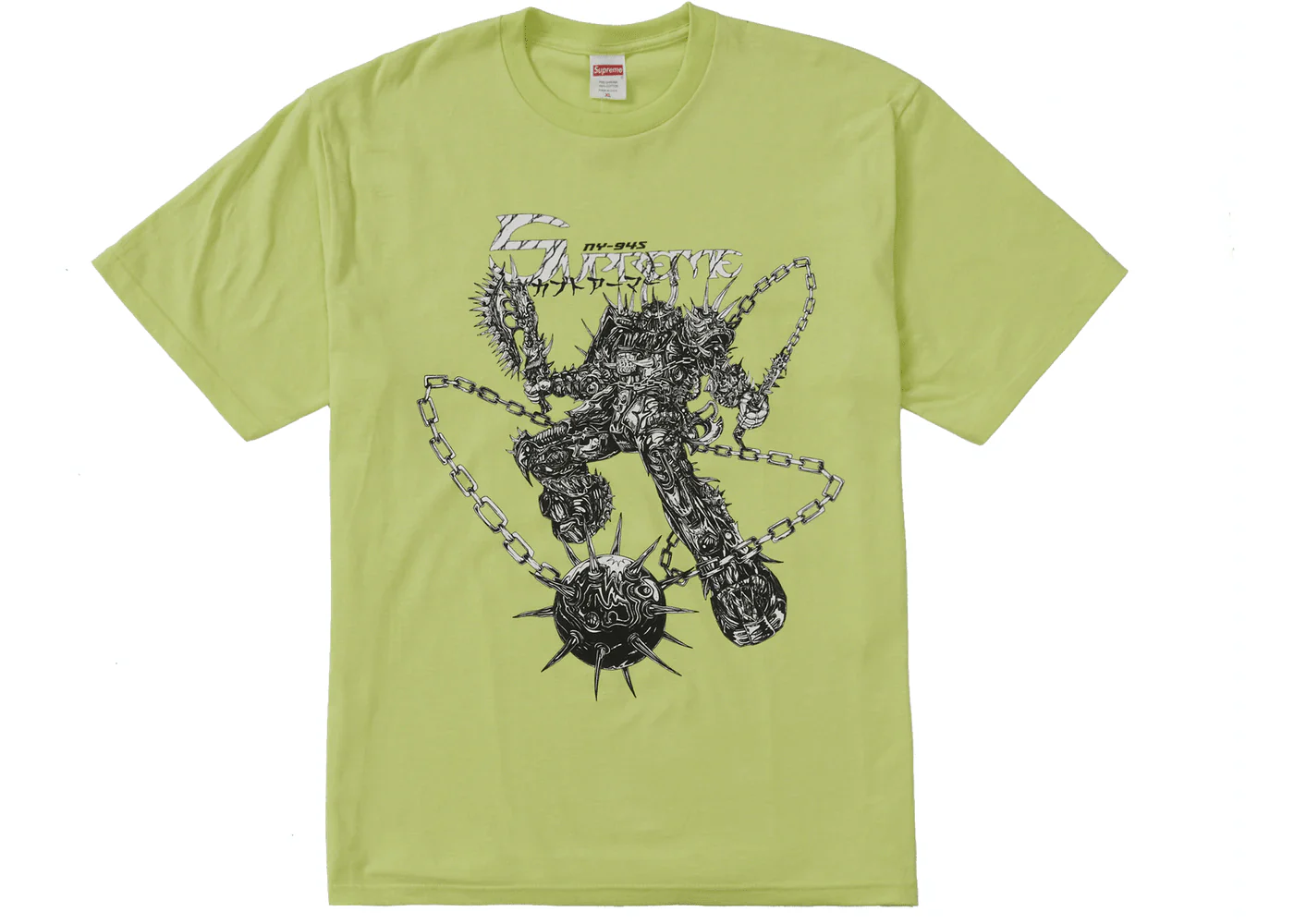 Supreme Spikes Tee Neon Green - Joey Sneakers