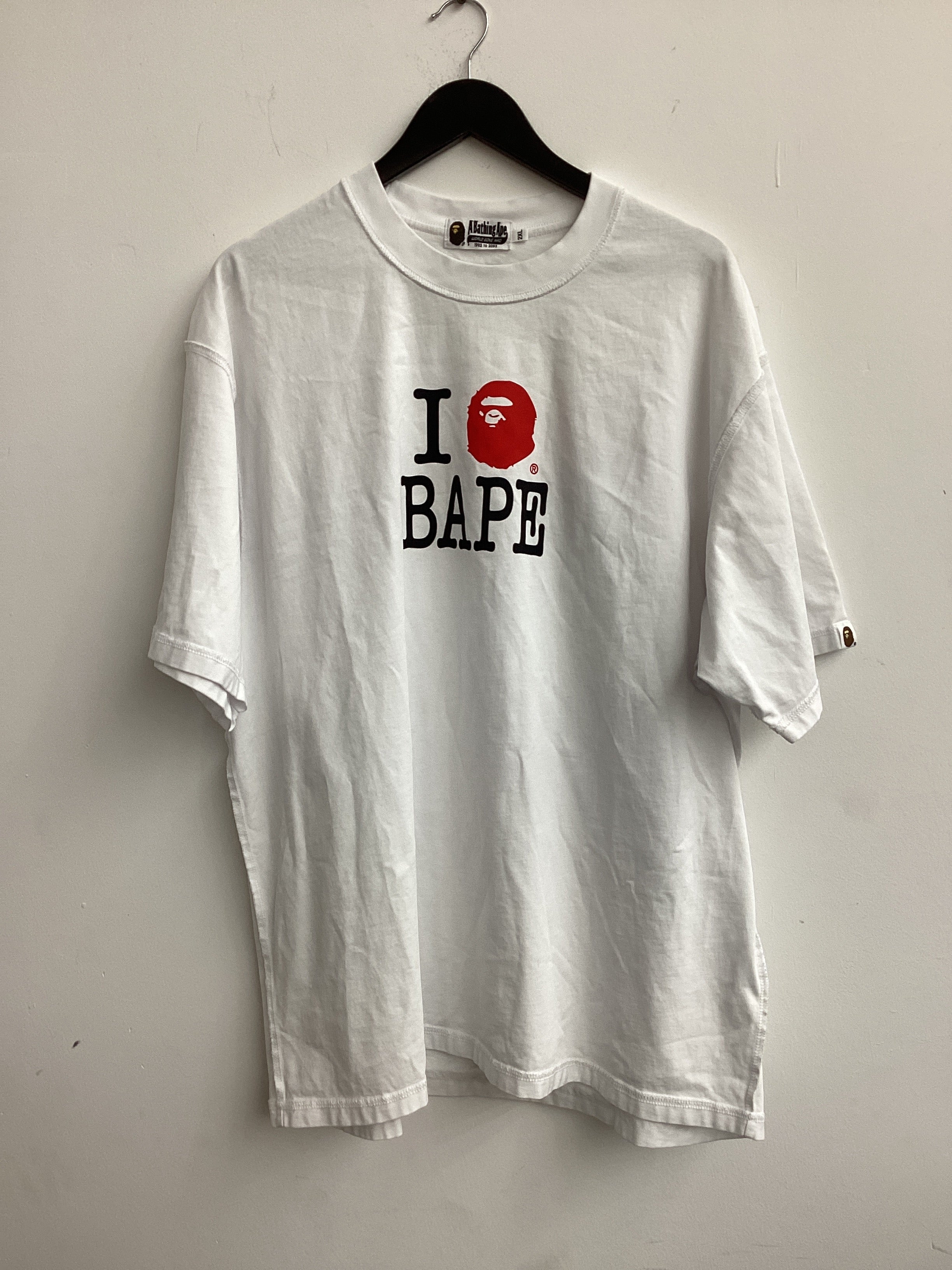 BAPE I Love BAPE Tee White - Joey Sneakers