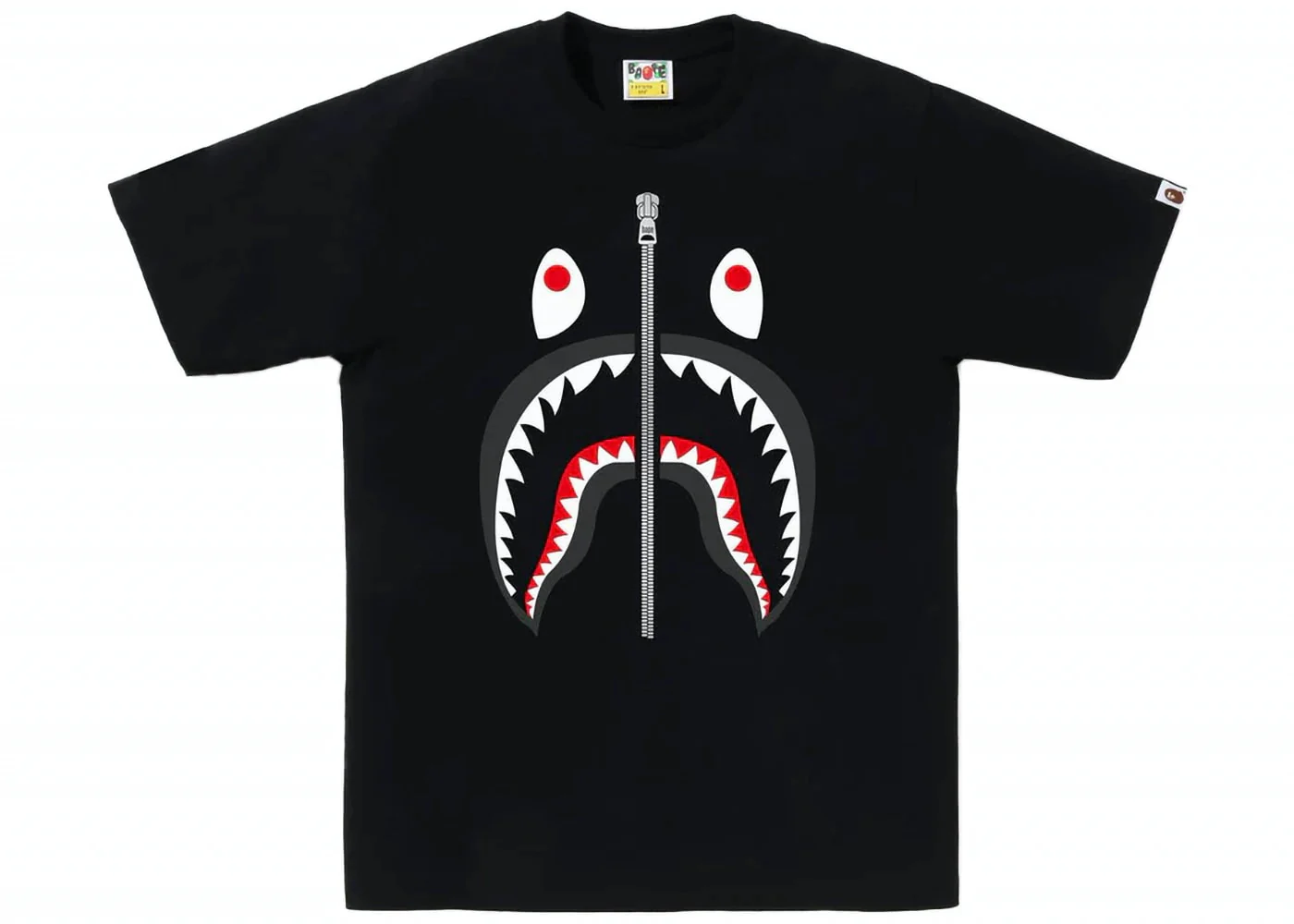 BAPE Shark Tee Black - Joey Sneakers