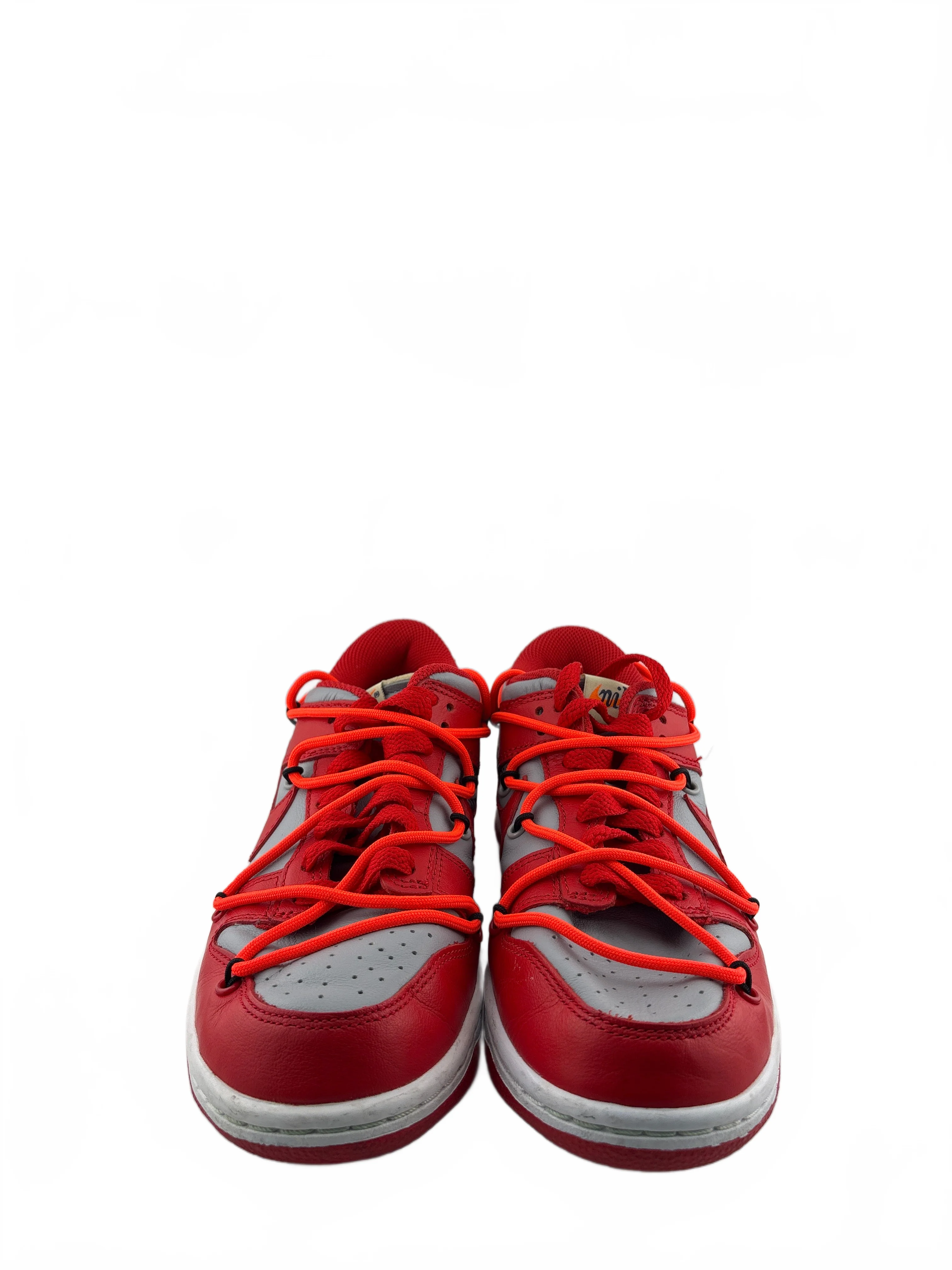 Nike Dunk Low Off-White University Red - Joey Sneakers