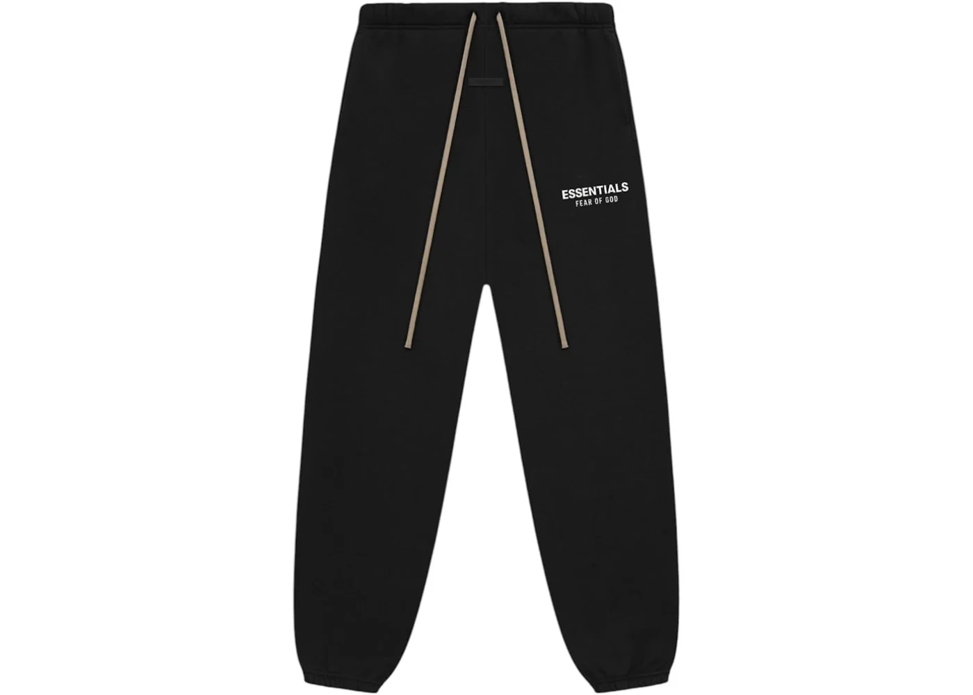 Fear of God Essentials Fleece Essential Sweatpant (FW24) Black - Joey Sneakers