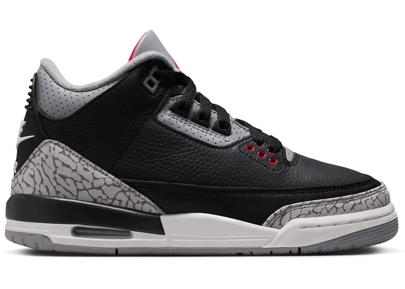 Jordan 3 Retro Black Cement (2024) (GS) - Joey Sneakers