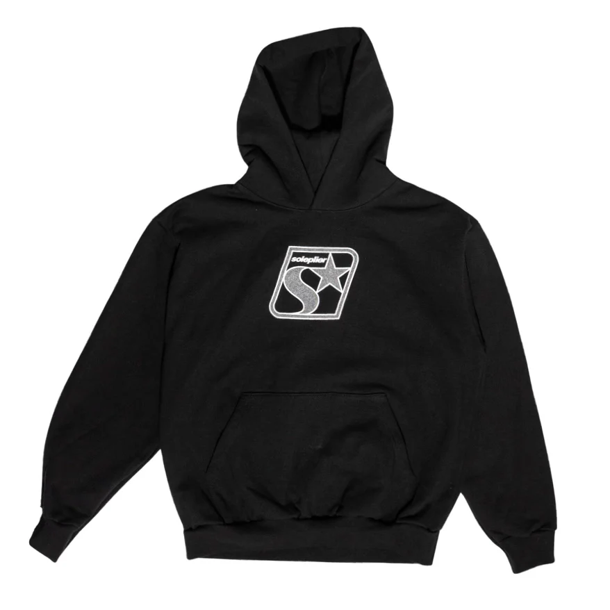 SOLEPLIER Reflective Star Hoodie Black - Joey Sneakers