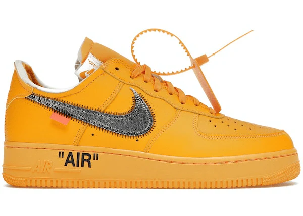 Nike Air Force 1 Low Off-White University Gold - Joey Sneakers