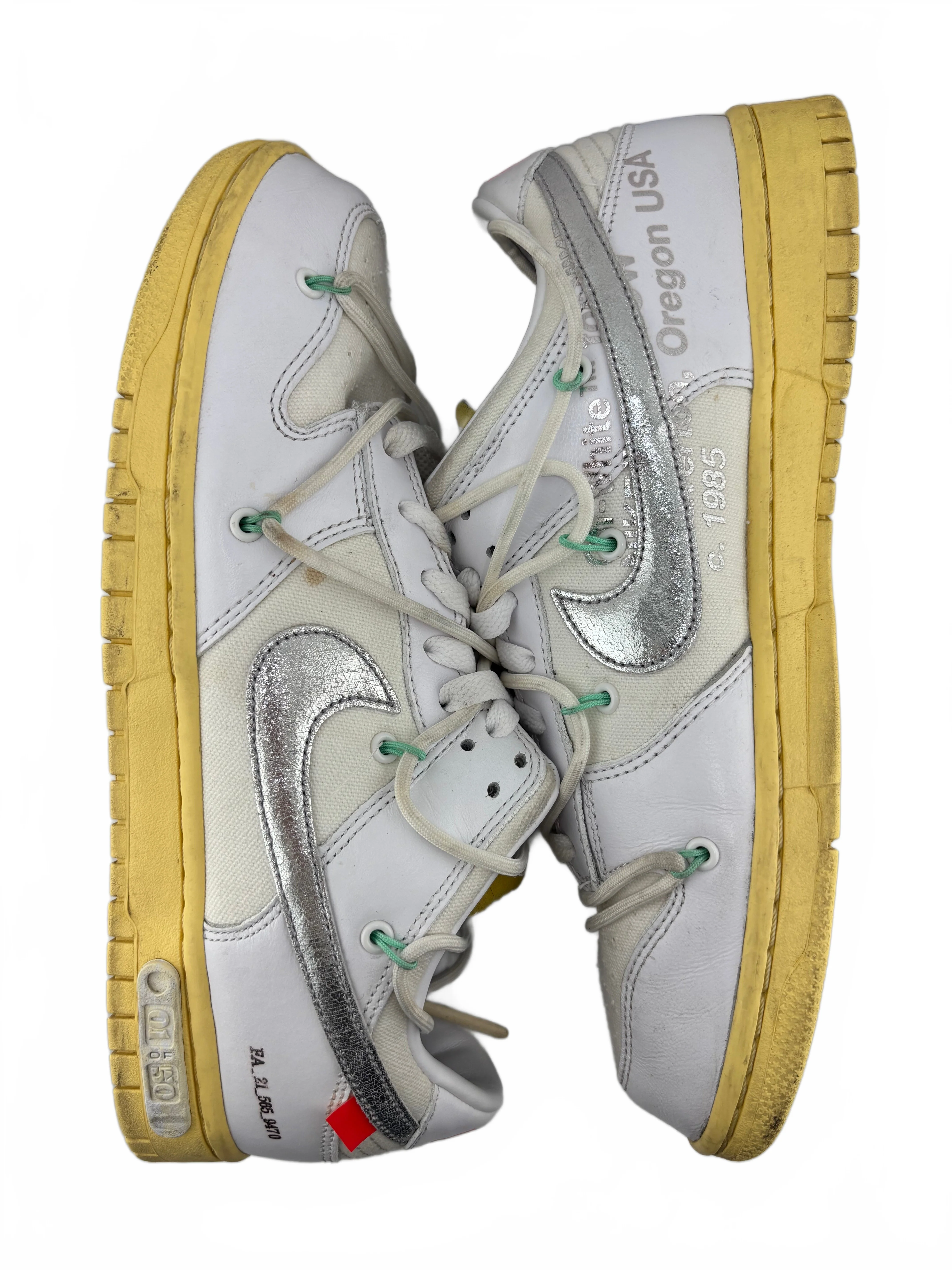 Nike Dunk Low Off-White Lot 1 - Joey Sneakers