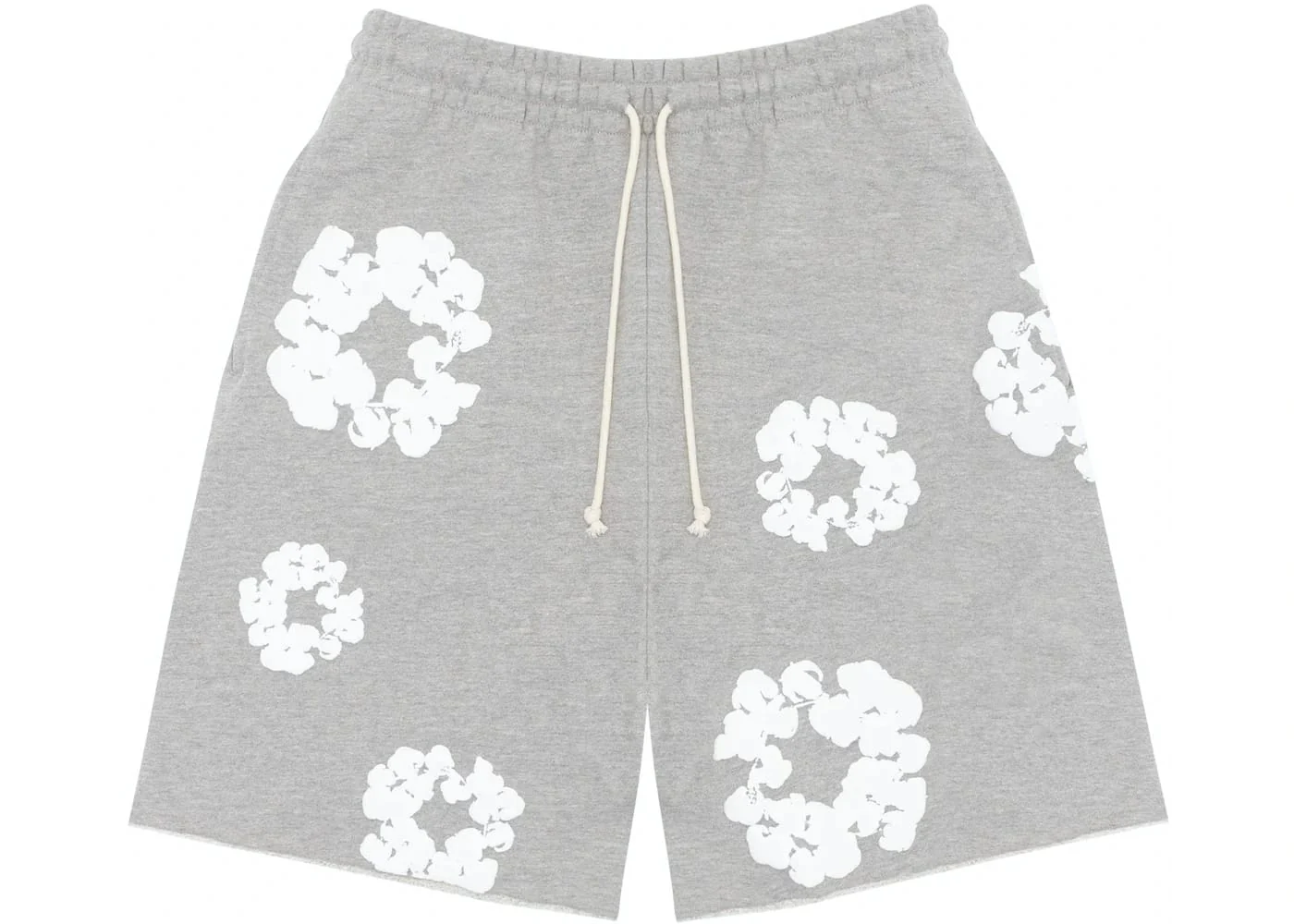 Denim Tears The Cotton Wreath Shorts Grey - Joey Sneakers