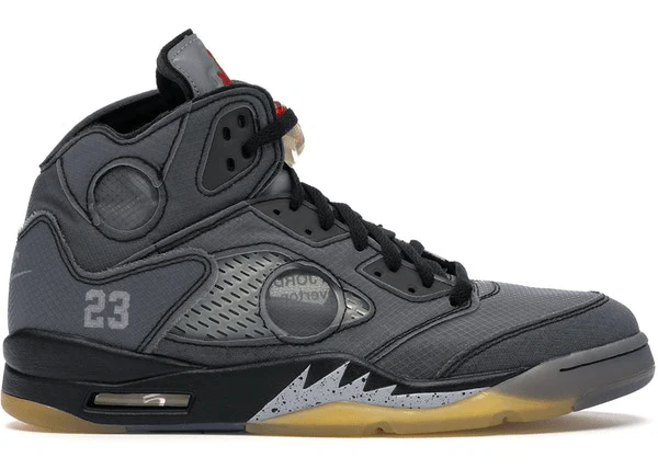 Jordan 5 Retro Off-White Black - Joey Sneakers