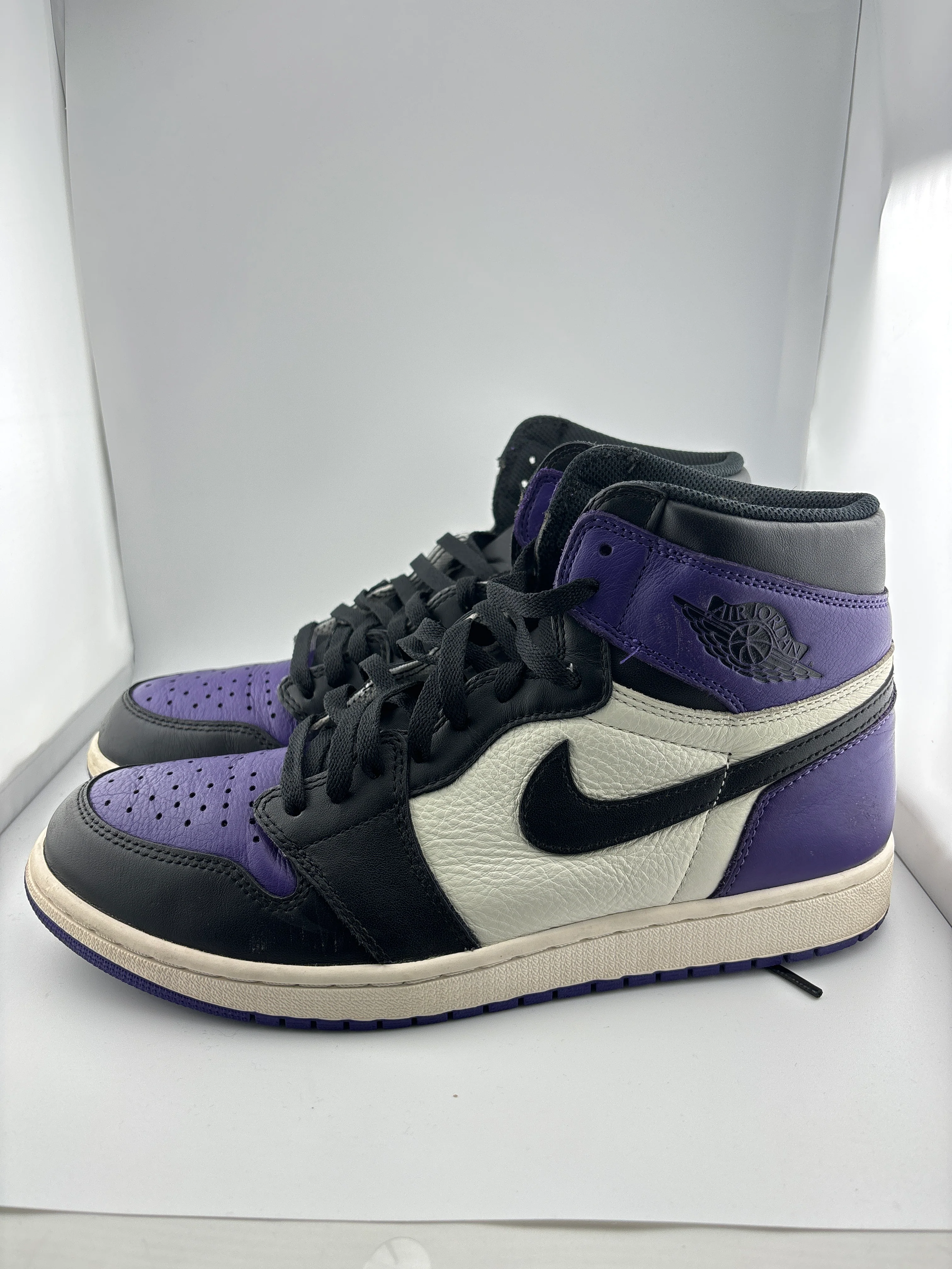 Jordan 1 Retro High Court Purple - Joey Sneakers