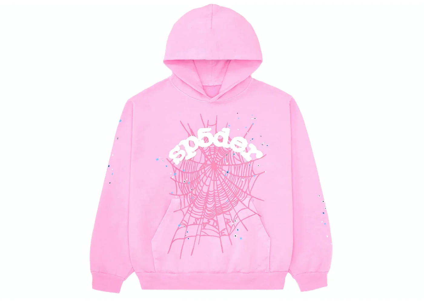 Sp5der OG Web Hoodie Pink - Joey Sneakers