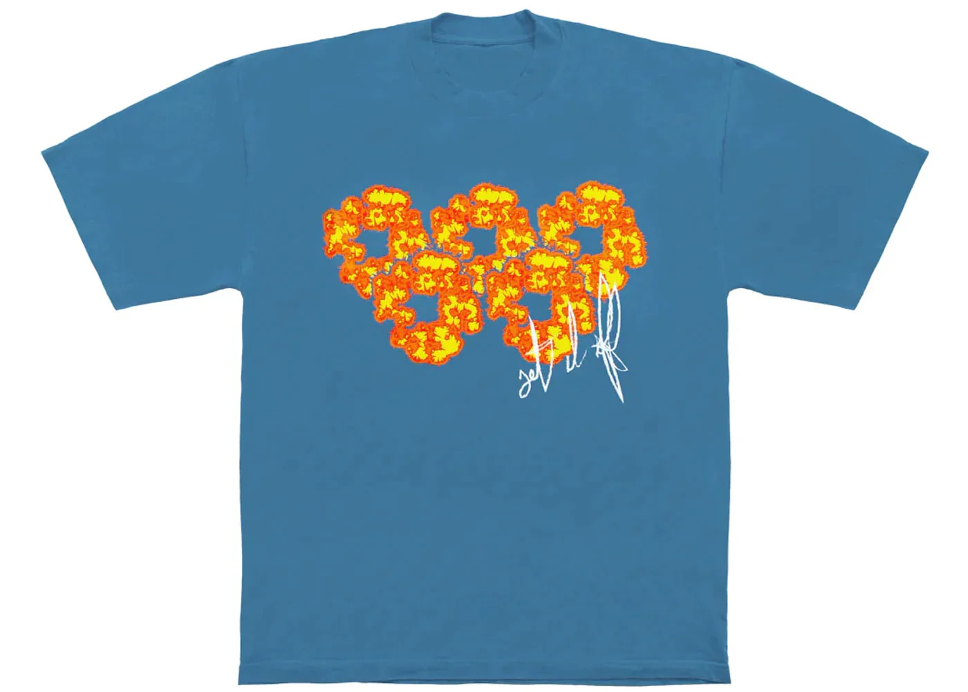 Denim Tears x Offset Set It Off #2 T-shirt Blue - Joey Sneakers
