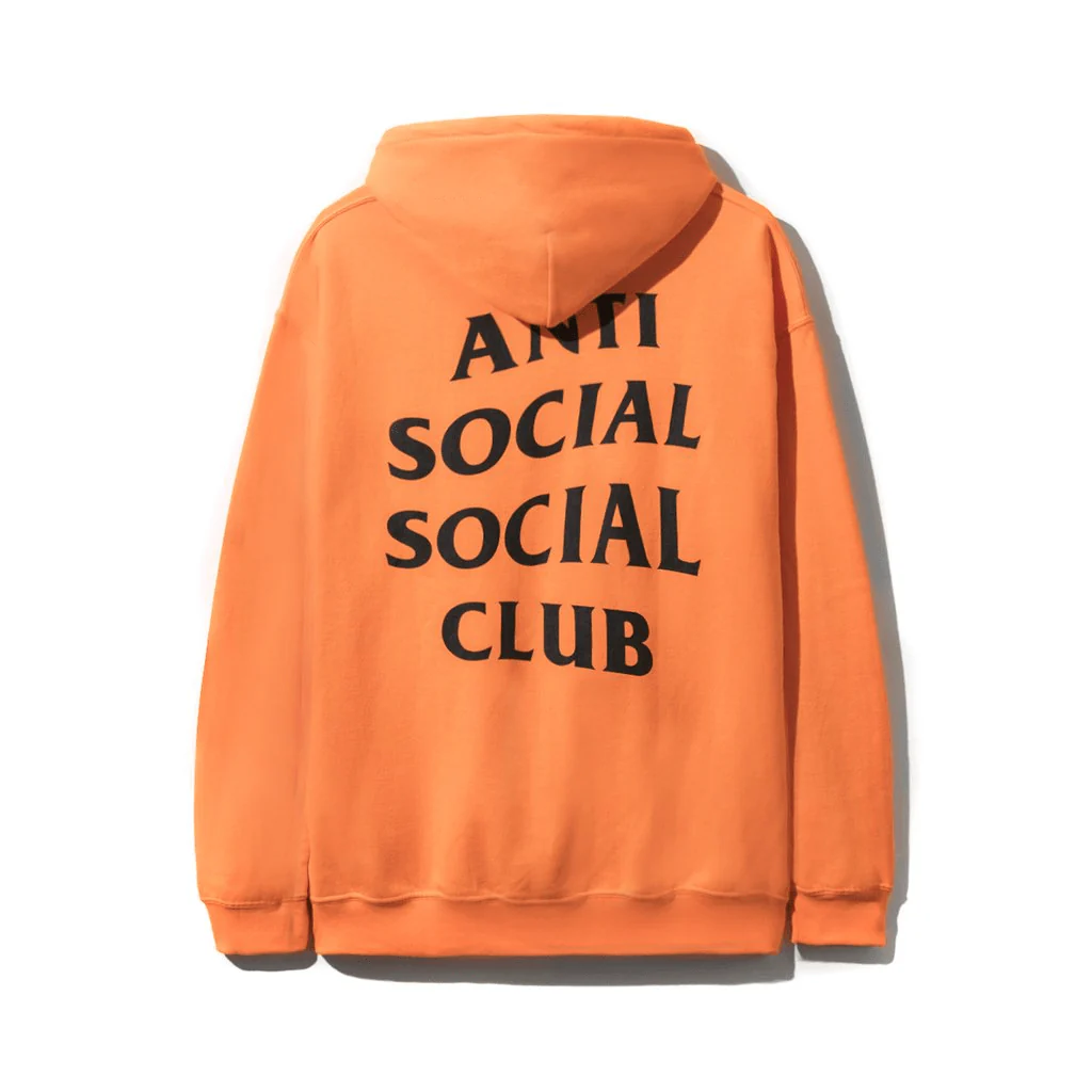Anti Social Social Club Flamingo Hoodie Bright Orange - Joey Sneakers