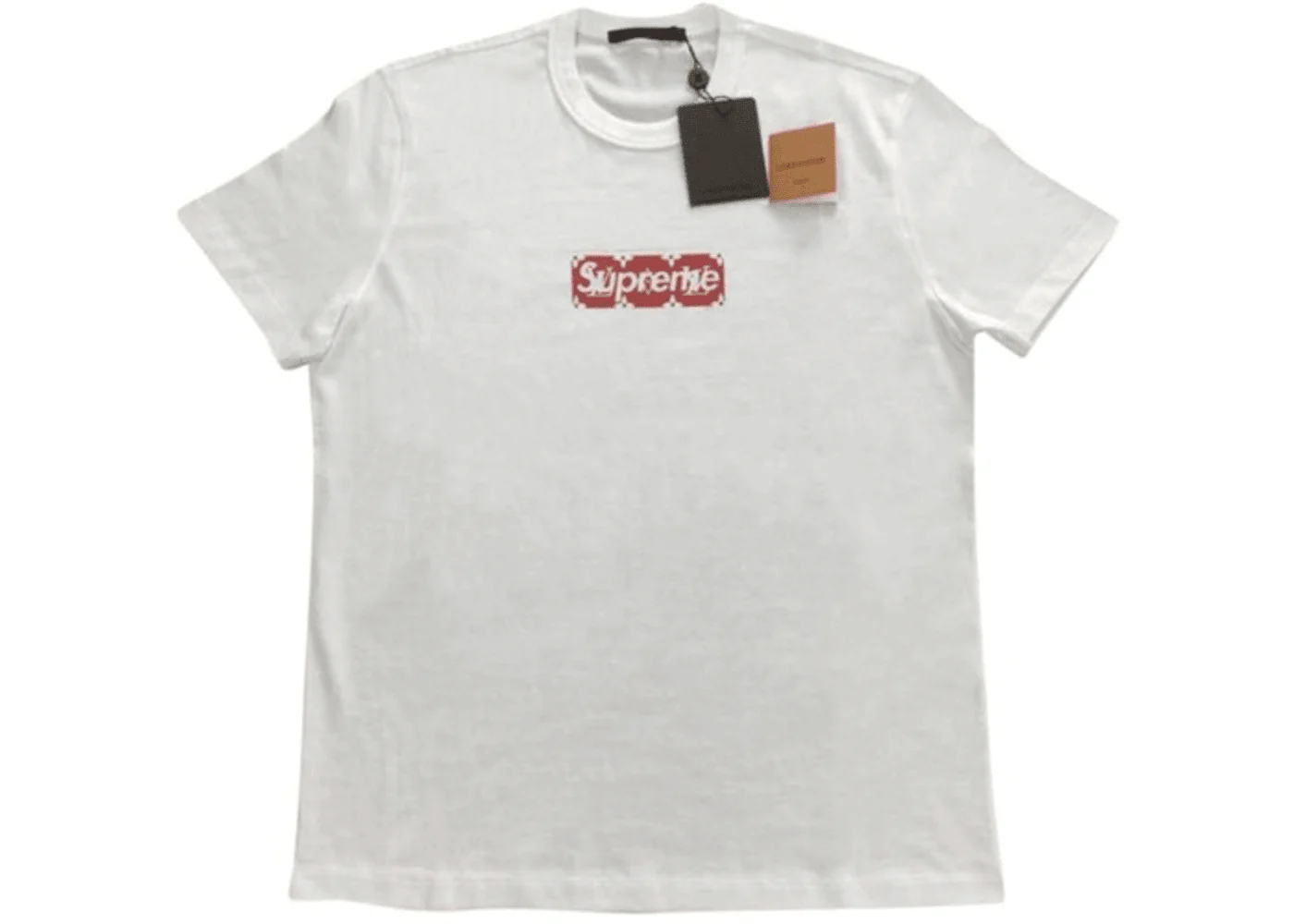 Supreme x Louis Vuitton Box Logo Tee White - Joey Sneakers