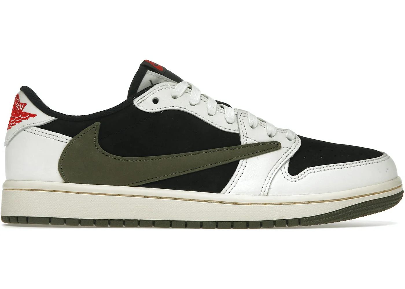 Jordan 1 Retro Low OG SP Travis Scott Olive (Women's) - Joey Sneakers