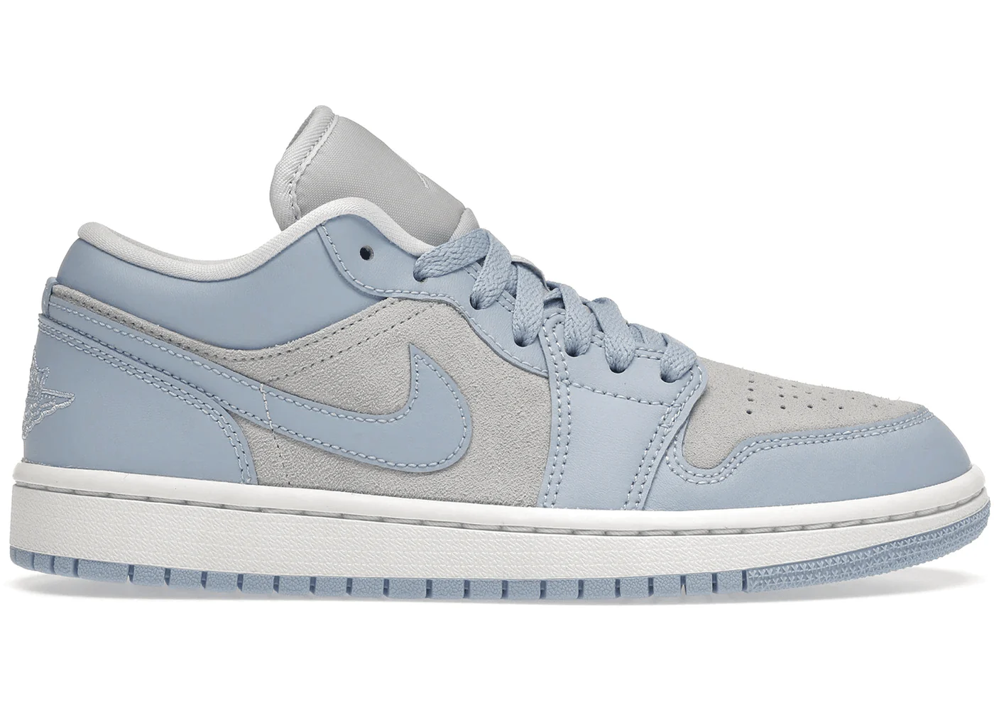 Jordan 1 Low Football Grey Aluminum (W) - Joey Sneakers