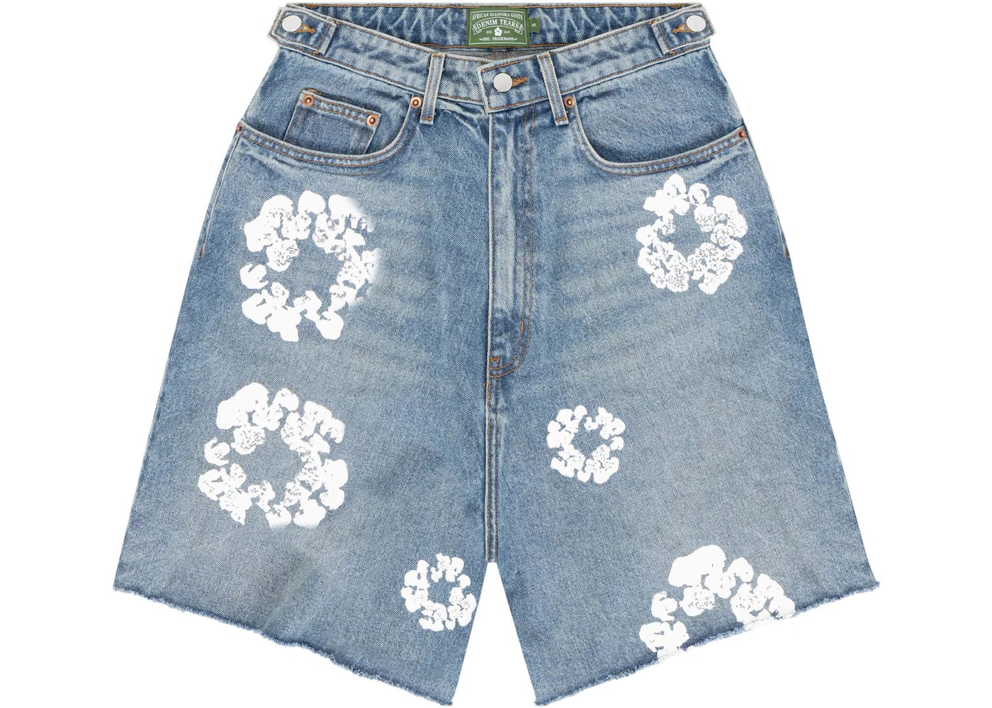 Denim Tears x Levi's The Cotton Wreath Jean Short Light Wash - Joey Sneakers