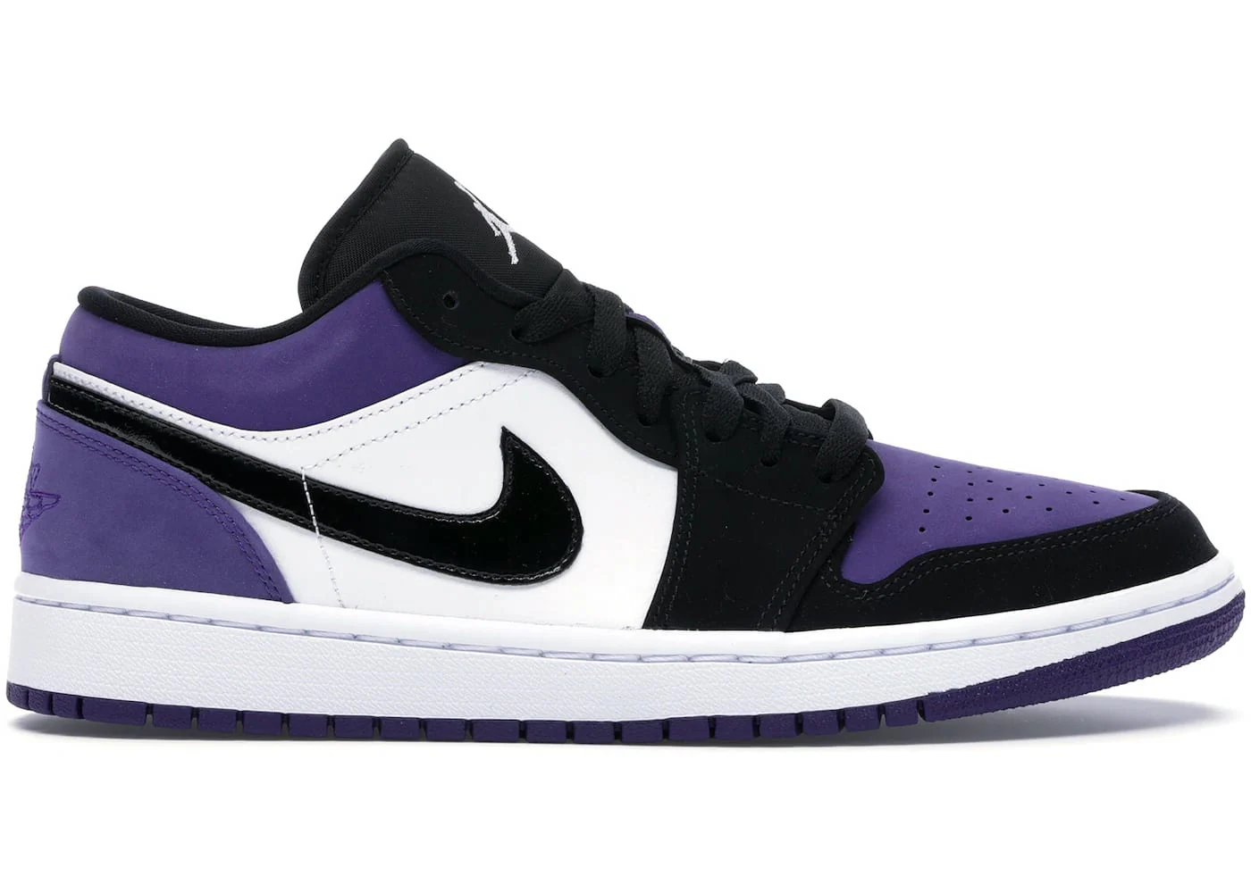 Jordan 1 Low Court Purple - Joey Sneakers
