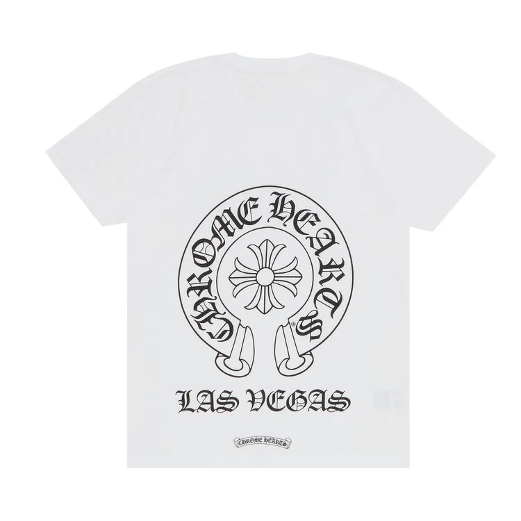 Chrome Hearts Las Vegas Exclusive Horseshoe T-Shirt White - Joey Sneakers