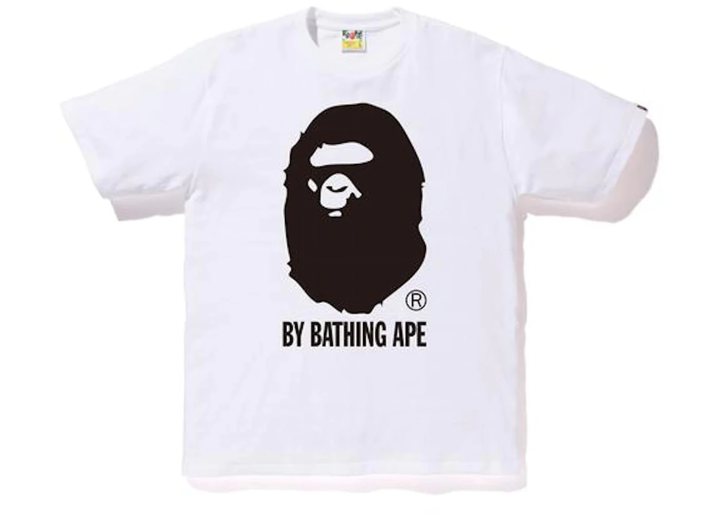 BAPE Bicolor By Bathing Tee White/Black - Joey Sneakers