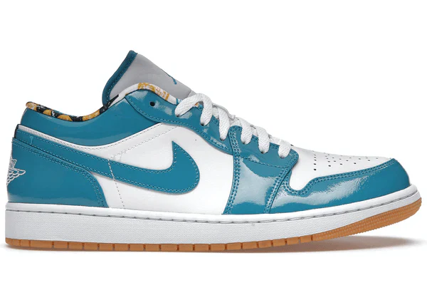 Jordan 1 Low SE Barcelona Cyber Teal - Joey Sneakers