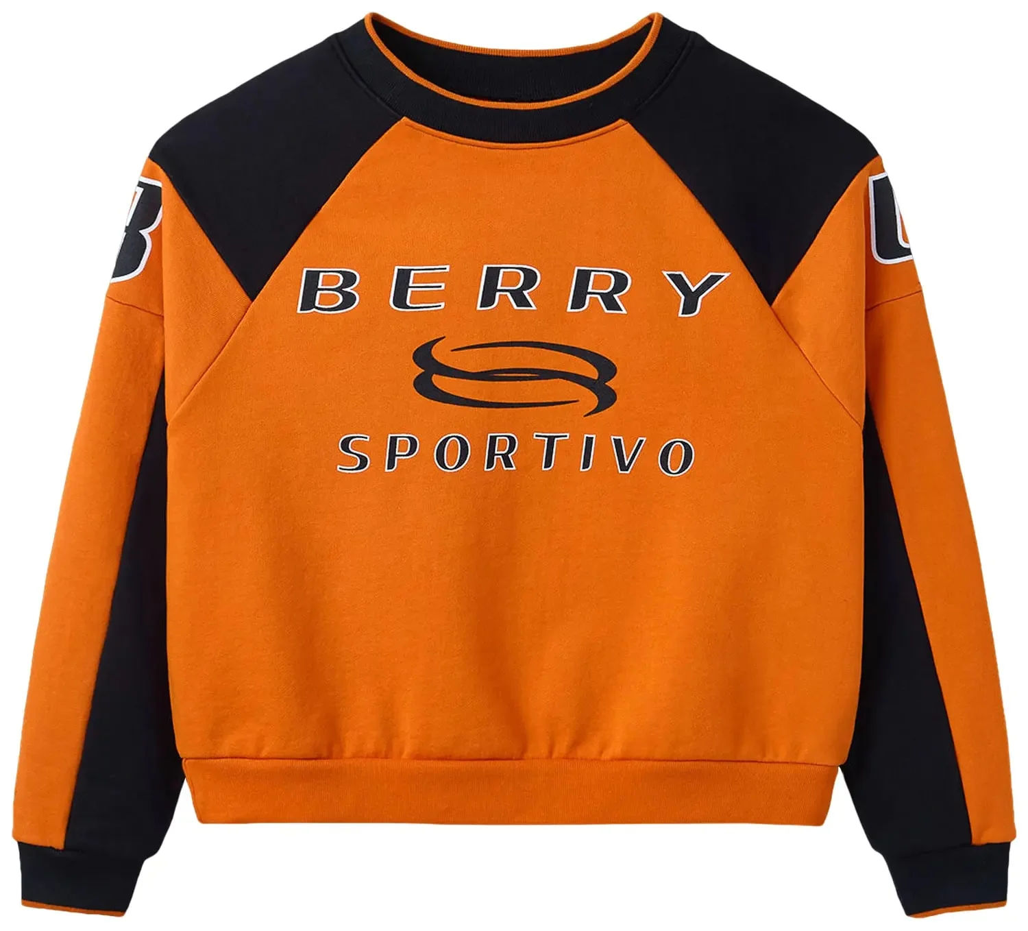 GV Gallery Sportivo Crewneck Orange/Black - Joey Sneakers