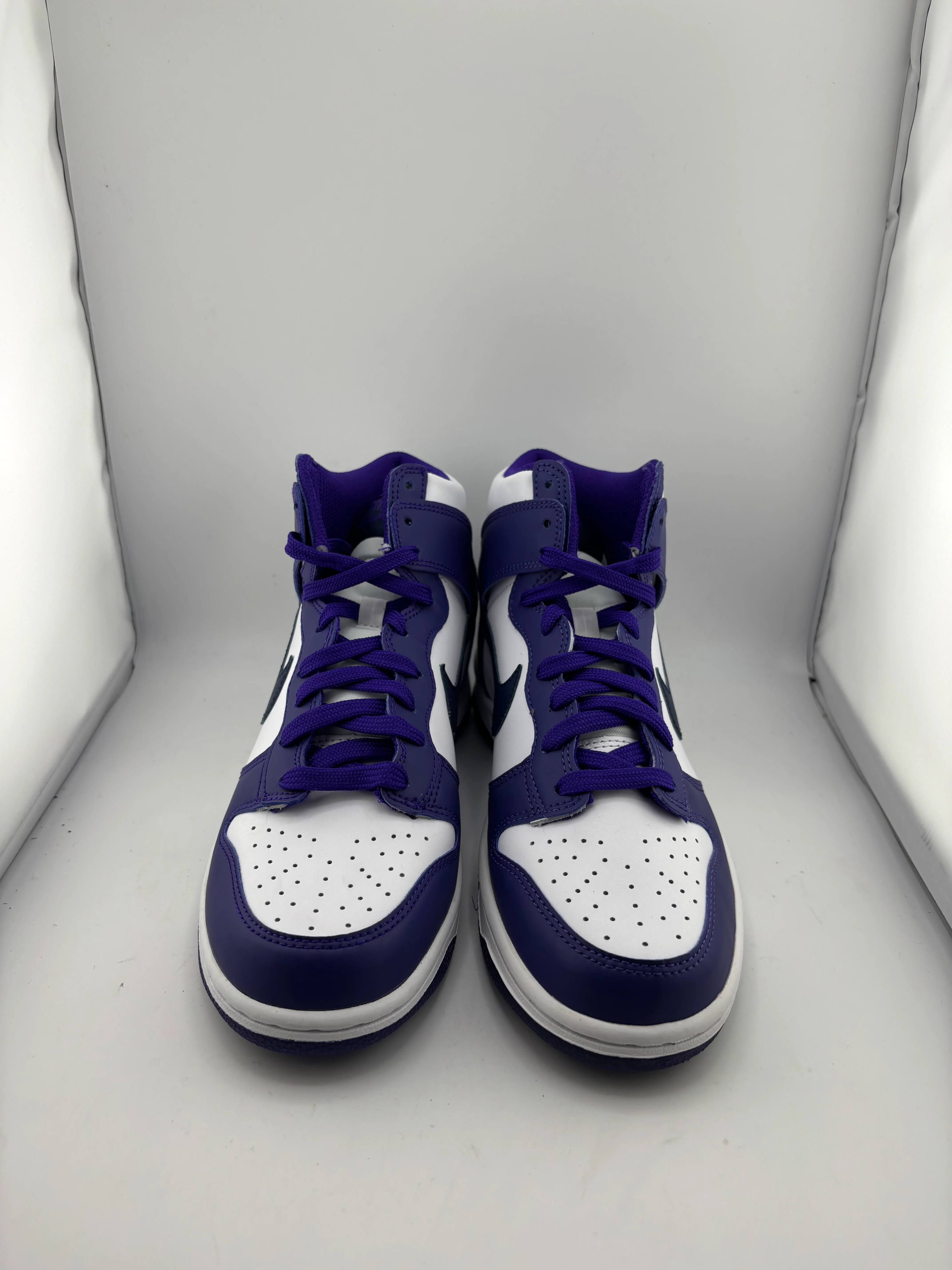 Nike Dunk High Electro Purple Midnght Navy (GS) - Joey Sneakers