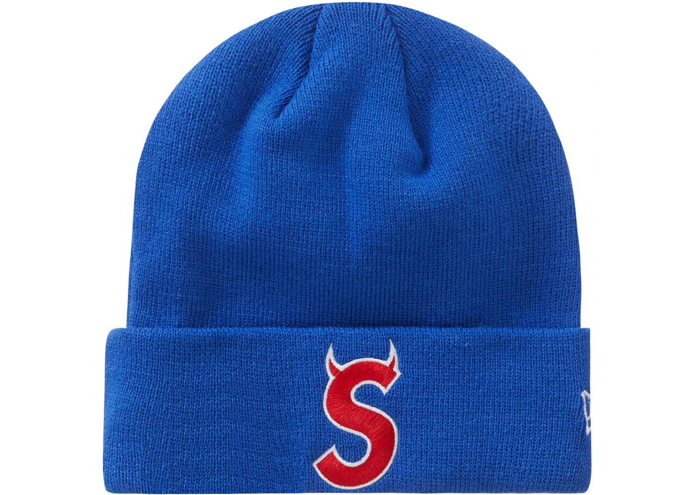 Supreme New Era S Logo Beanie (FW22) Royal - Joey Sneakers