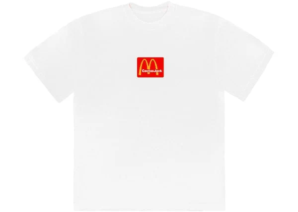 Travis Scott x McDonald's Sesame T-shirt White - Joey Sneakers