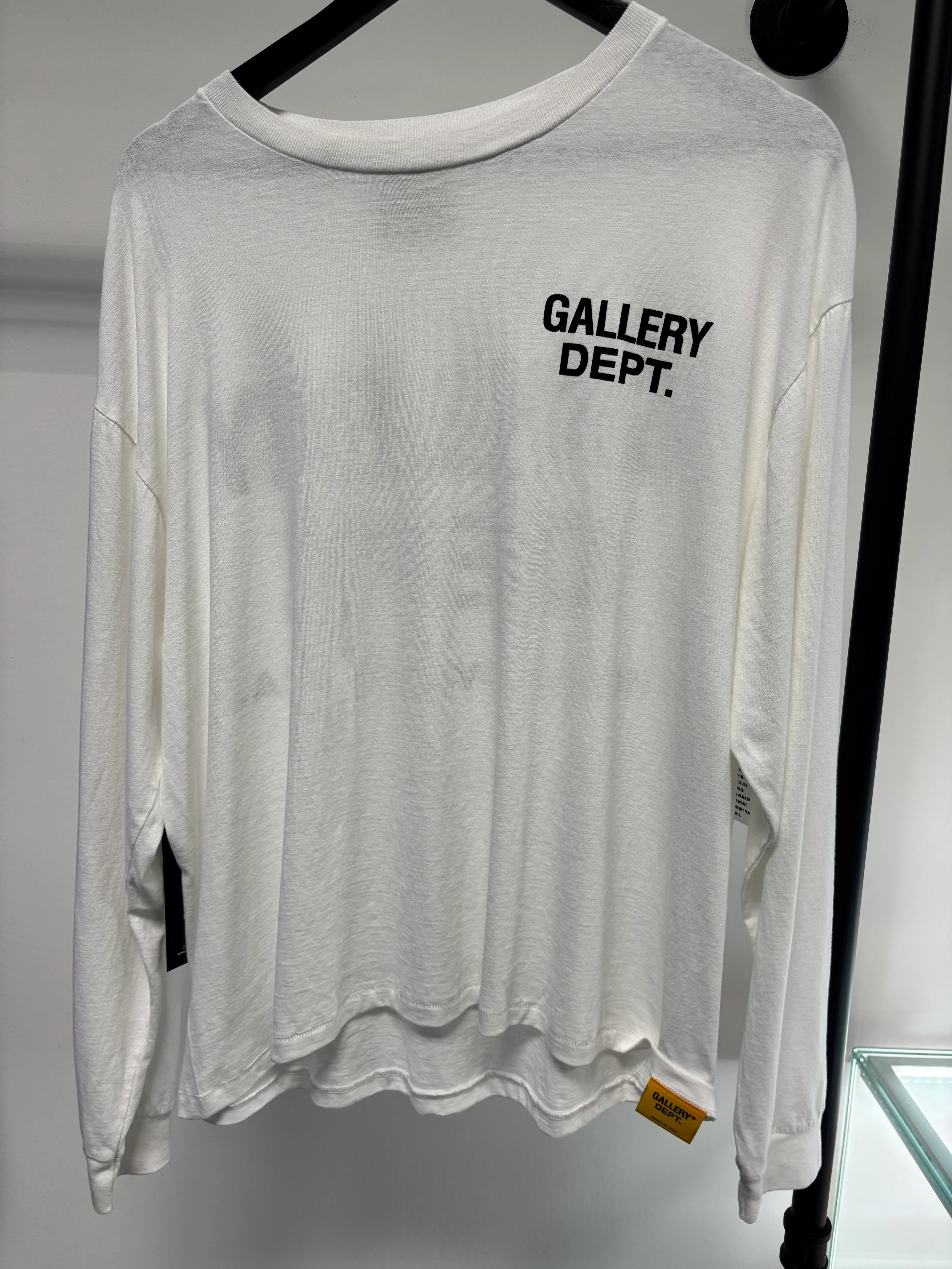 Gallery Dept. Souvenir L/S T-shirt White - Joey Sneakers