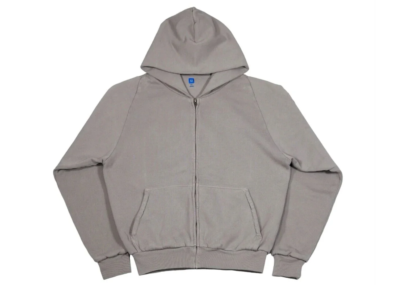 Yeezy x Gap Zip Up Exclusive Hoodie Light Grey - Joey Sneakers