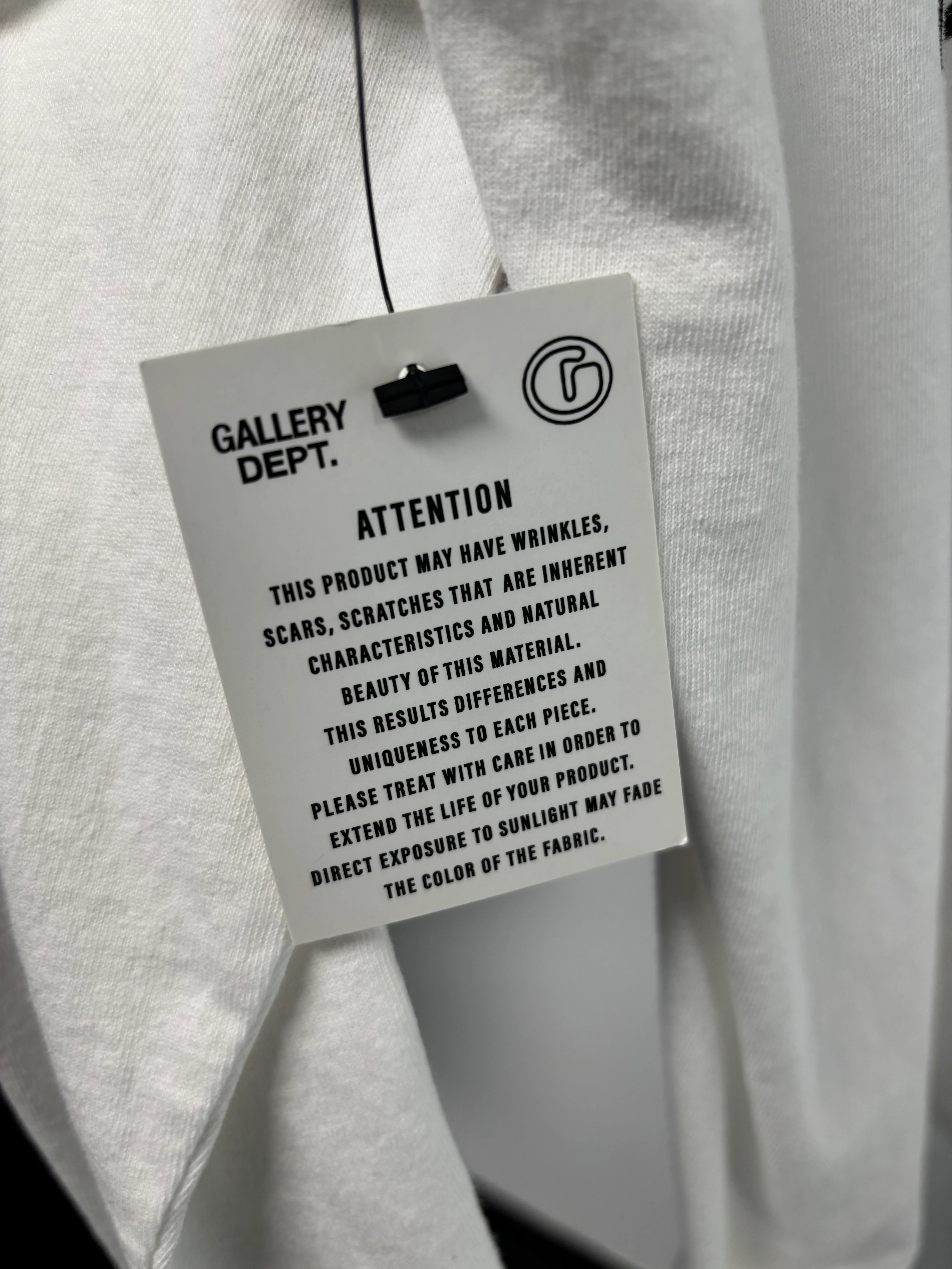 Gallery Dept. Souvenir L/S T-shirt White - Joey Sneakers