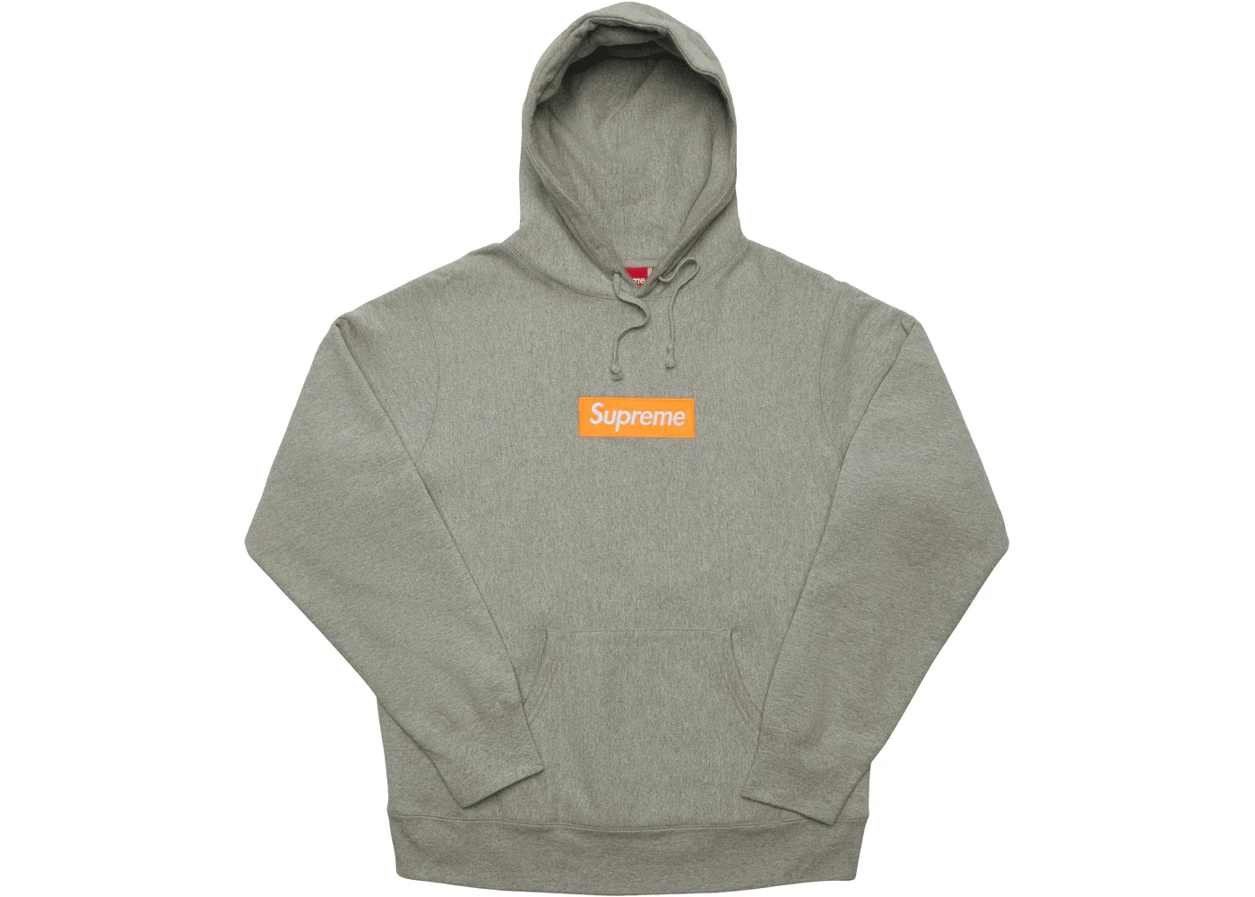 Supreme Box Logo Hooded Sweatshirt (FW17) Heather Grey - Joey Sneakers