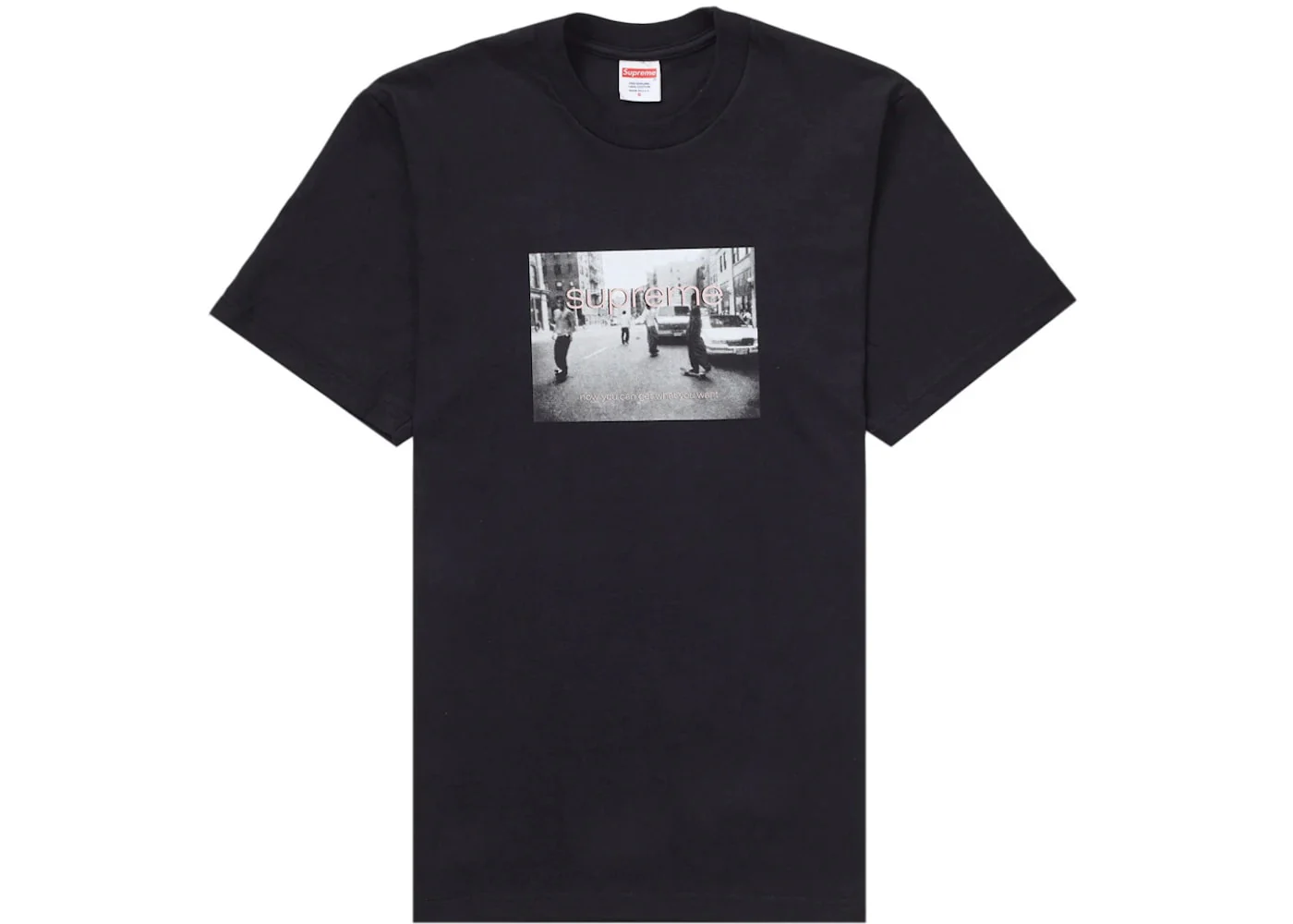 Supreme Crew 96 Tee Black - Joey Sneakers