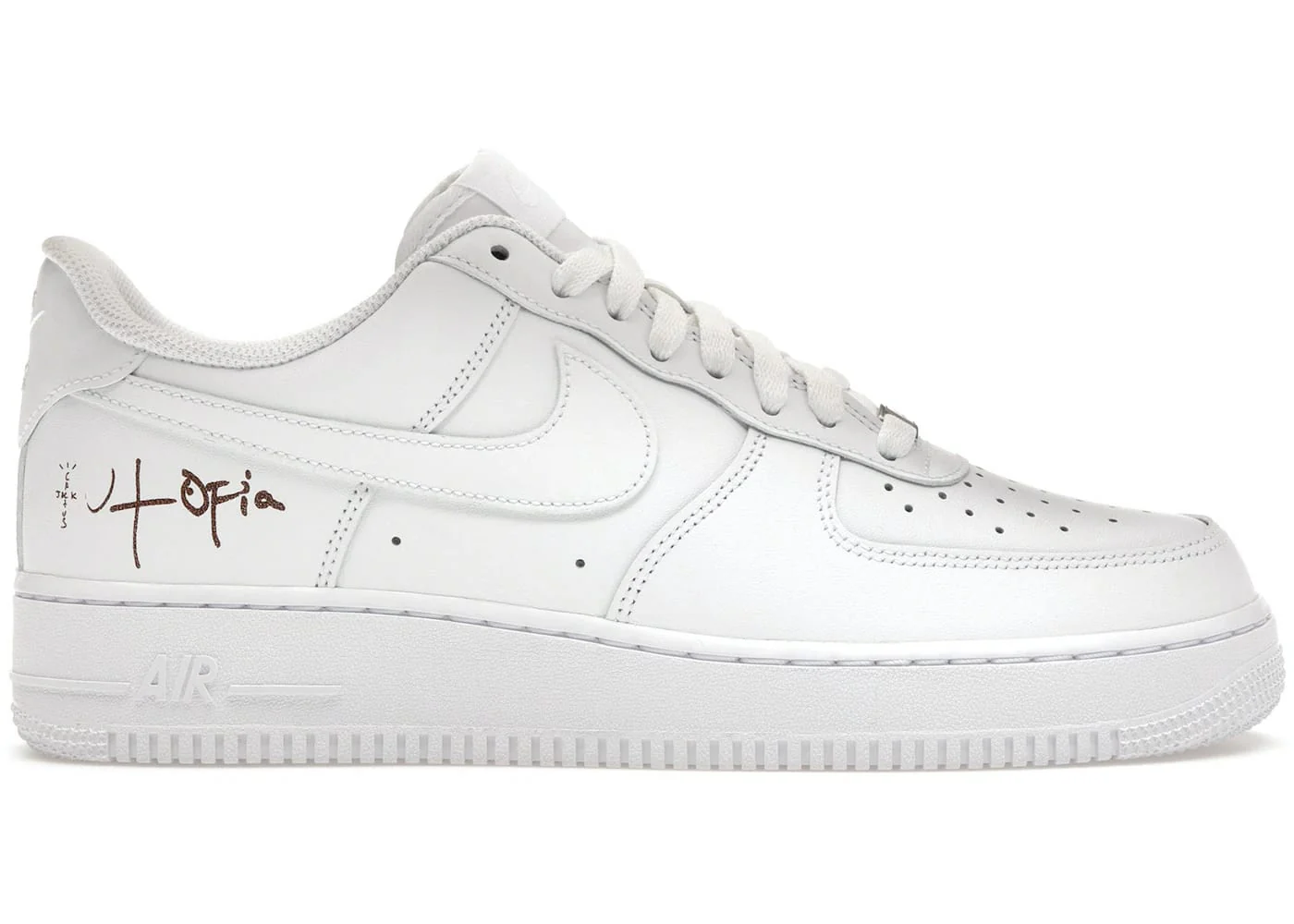 Nike Air Force 1 Low '07 White (Travis Scott Cactus Jack Utopia Edition) (Women's) - Joey Sneakers