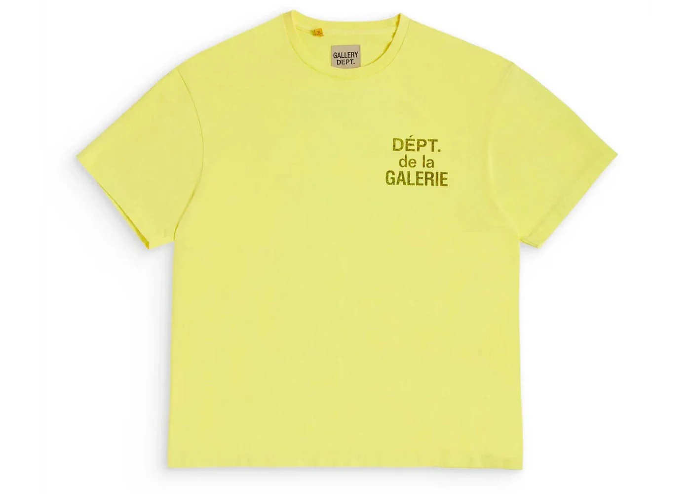 Gallery Dept. French Tee Flo Yellow - Joey Sneakers