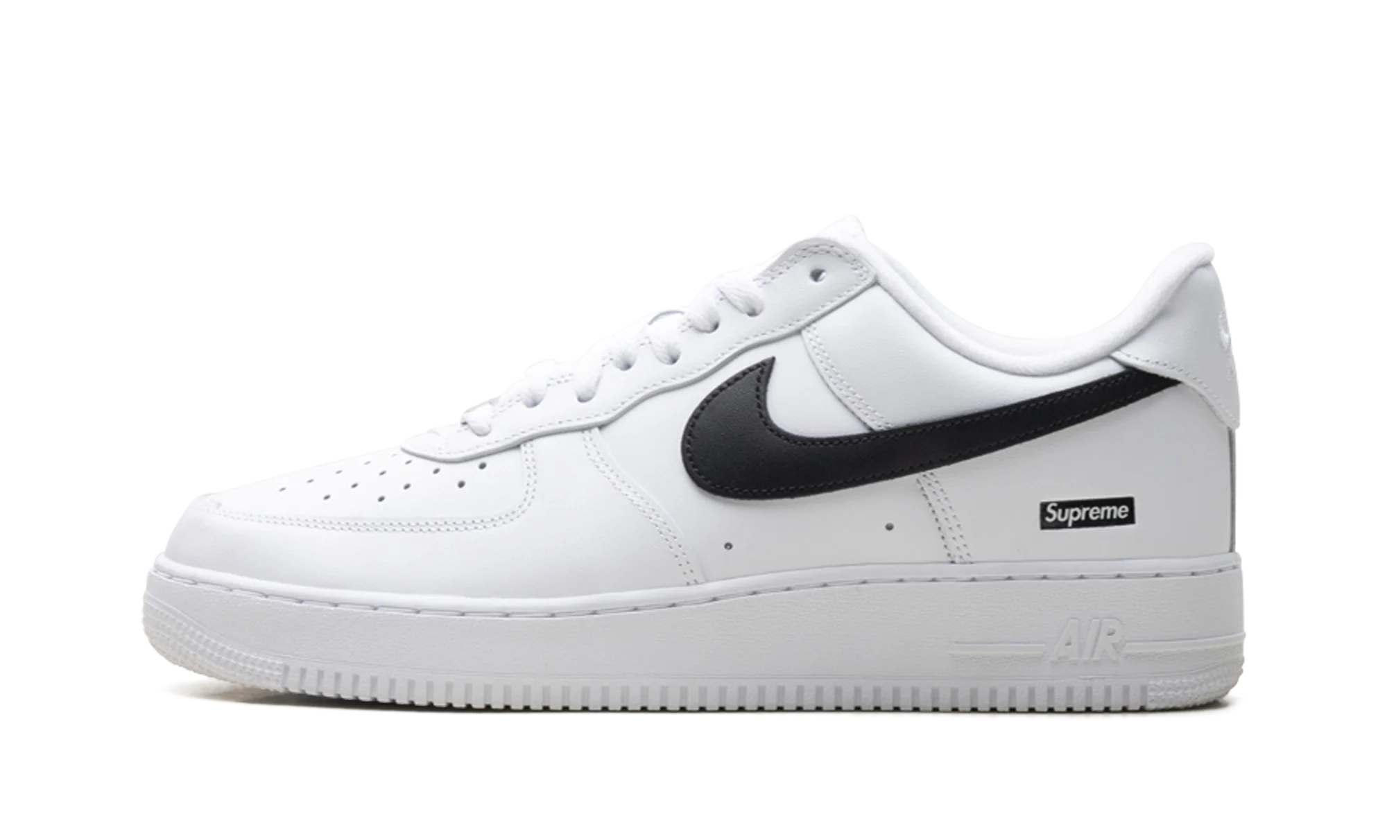 Nike Air Force 1 Low Supreme White Black - Joey Sneakers